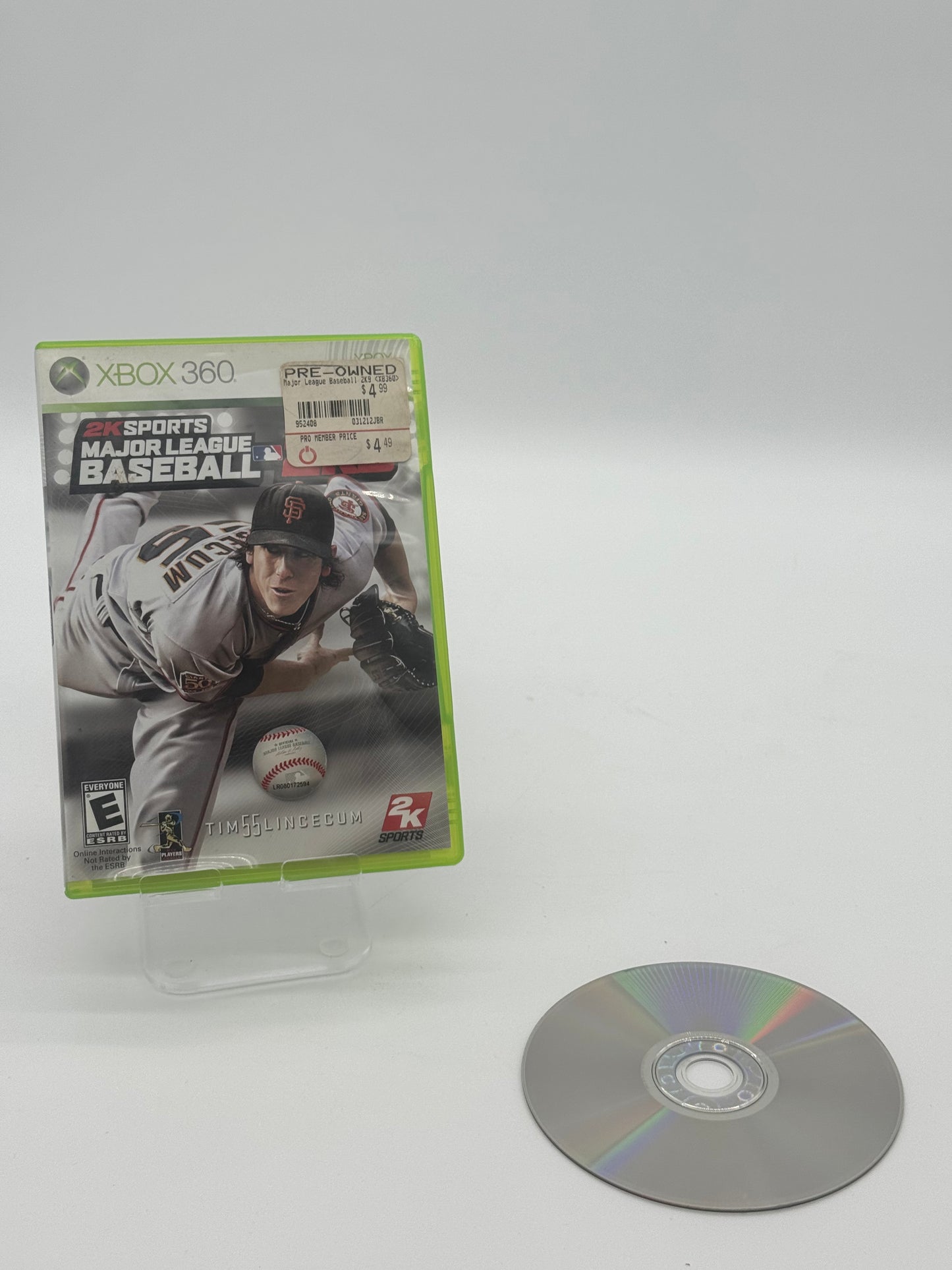 Xbox 360 Major League Baseball 2K9 - Used With Box