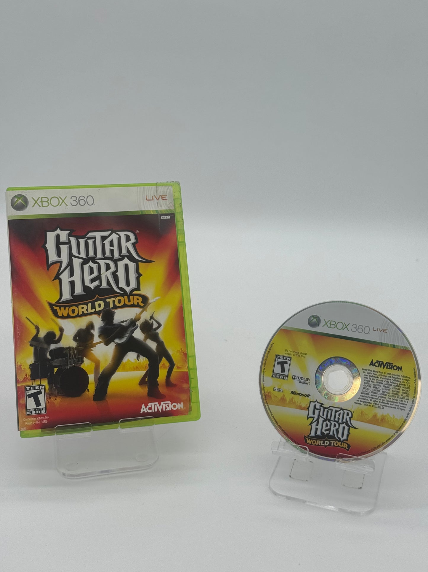Wii Guitar Hero World Tour - Used with Box