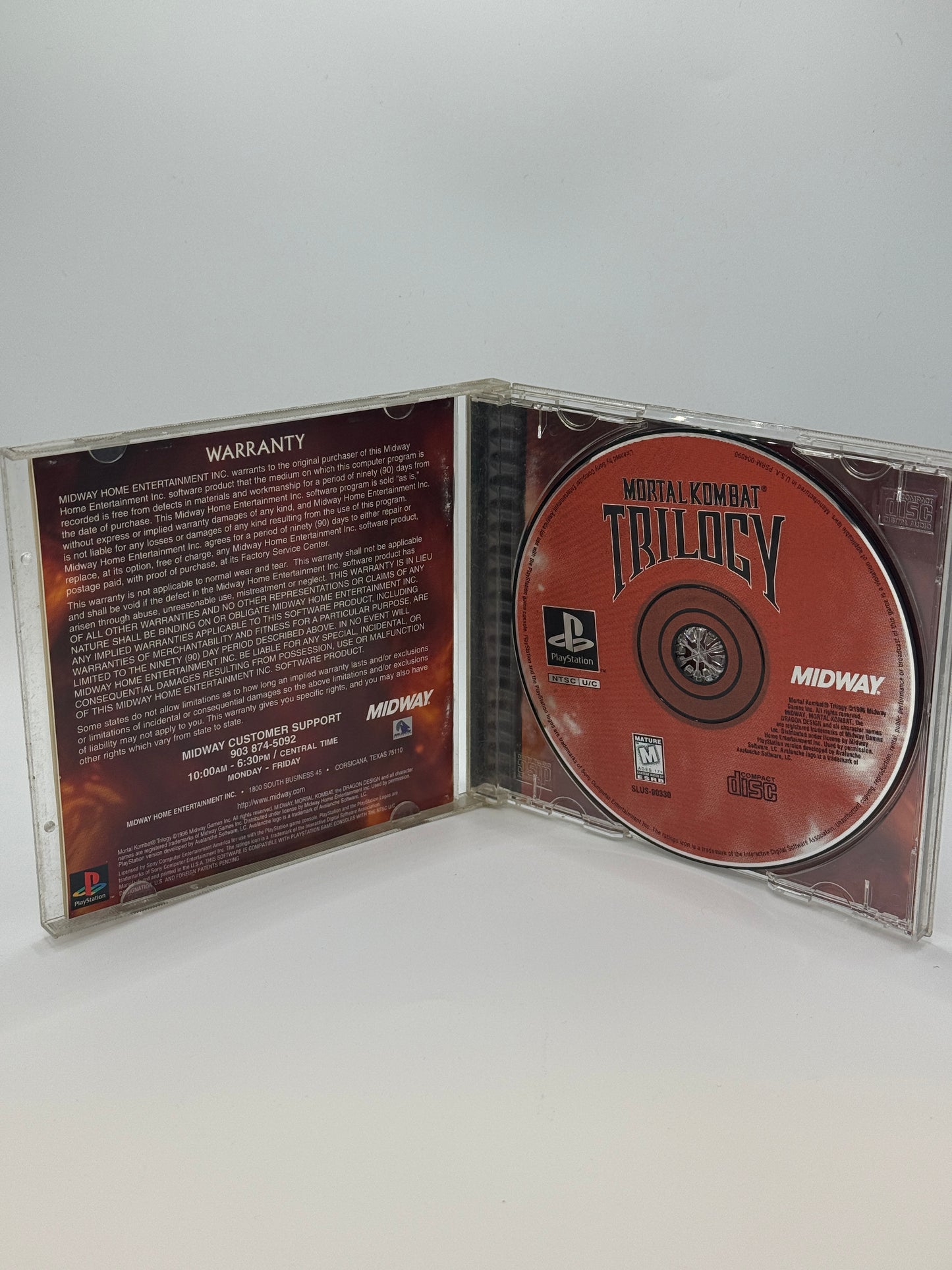 Mortal Kombat Trilogy Video Game (Used With Box)
