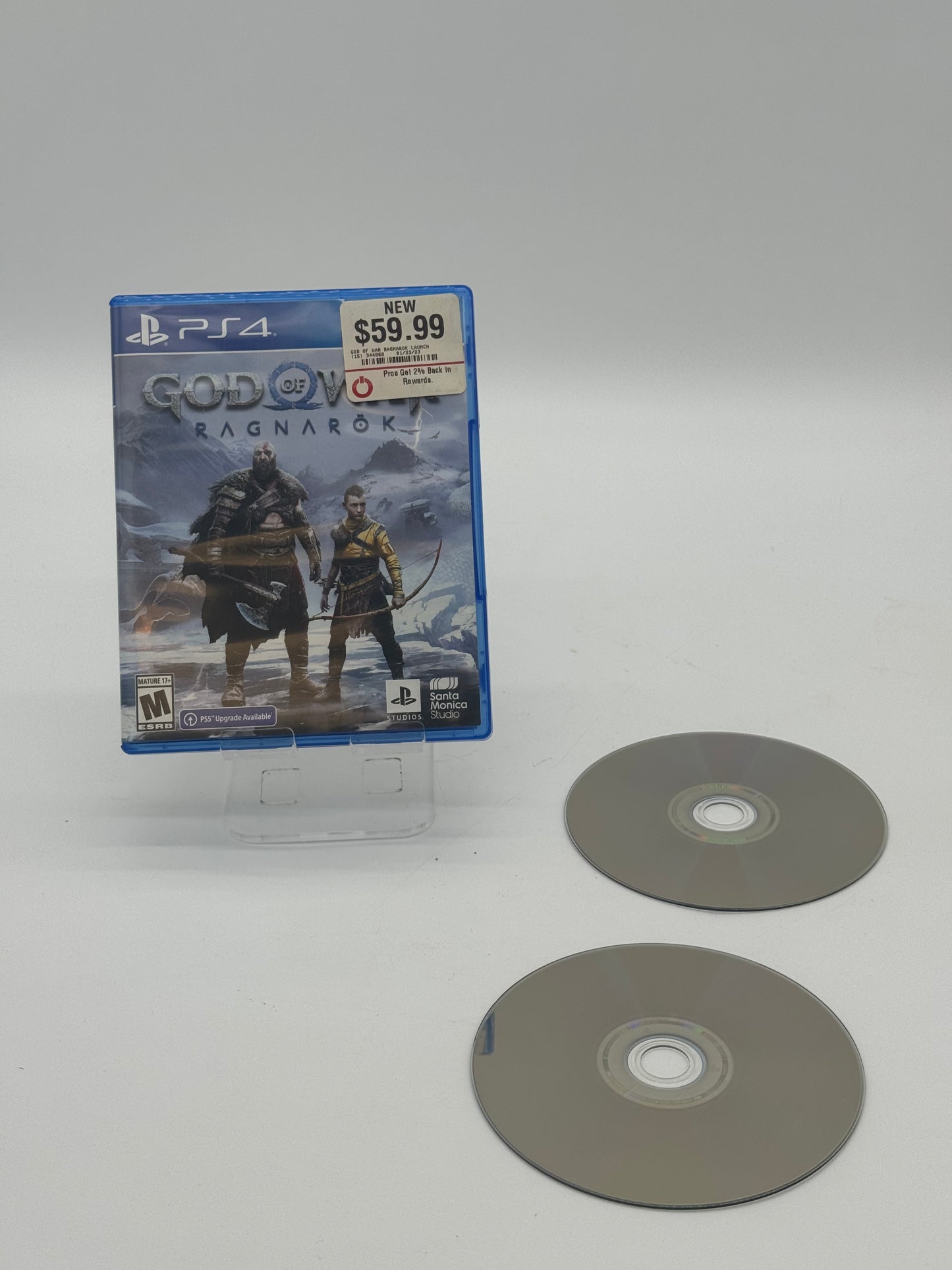 PlayStation 4 God of War Ragnarok - Used with Box