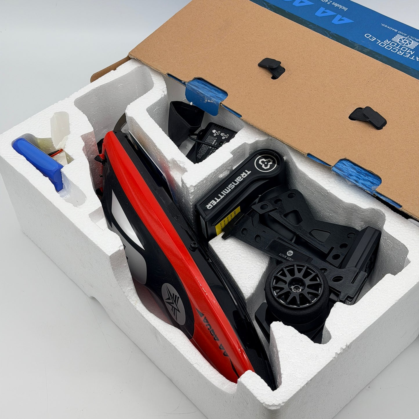 Altair Aerial AA102 Red RC Boat for Pools or Lakes