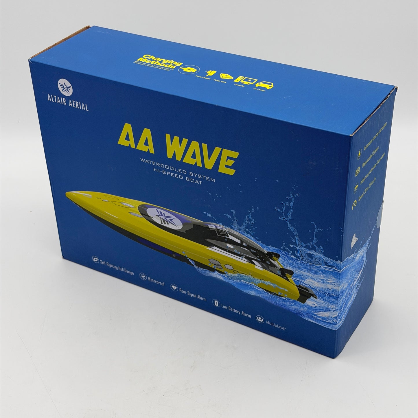 Altair Aerial AA101 AA Wave Watercooled System RC Boat Yellow