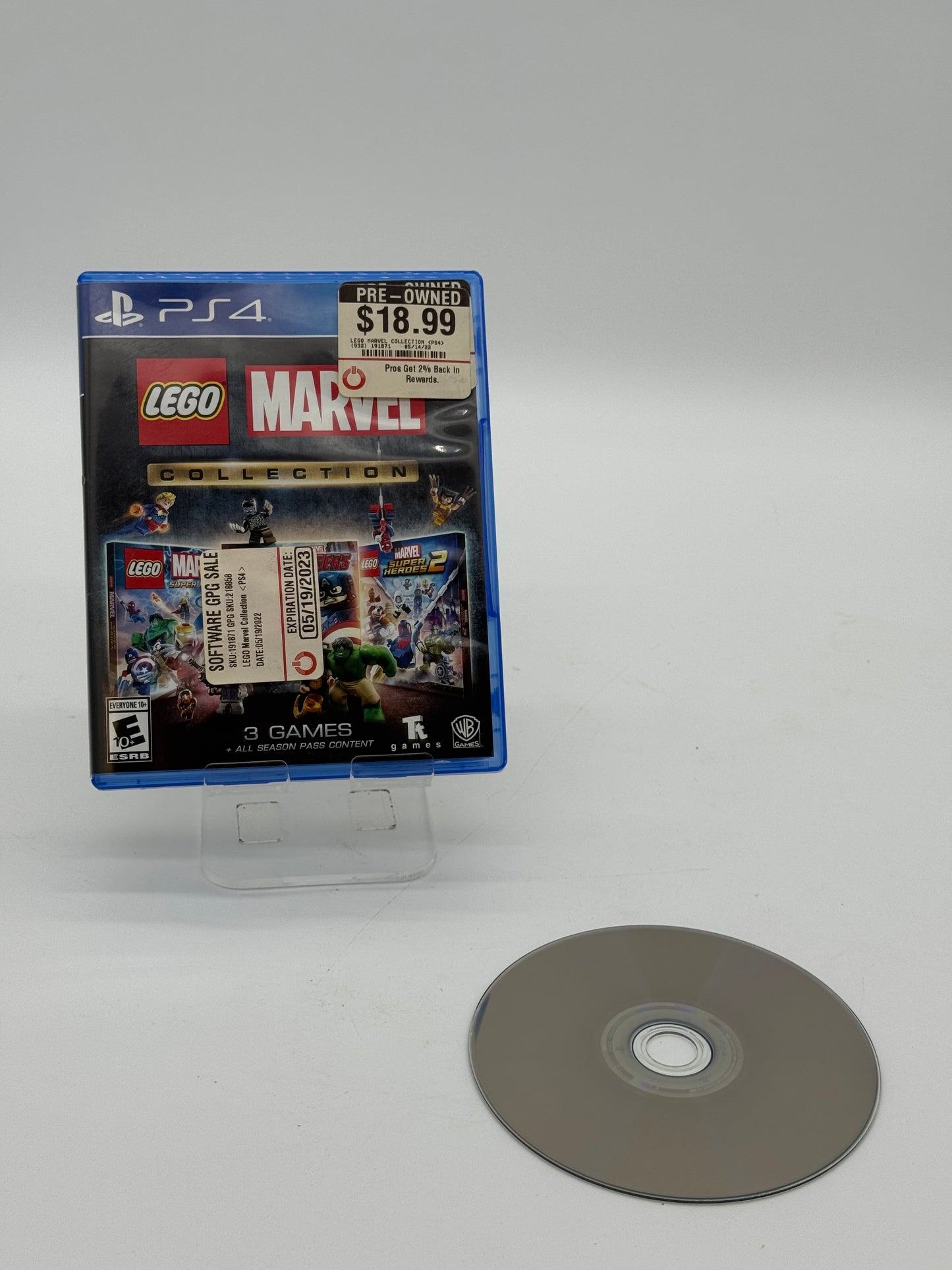 LEGO Marvel Collection for PlayStation 4 - Used with Box - Great Condition!