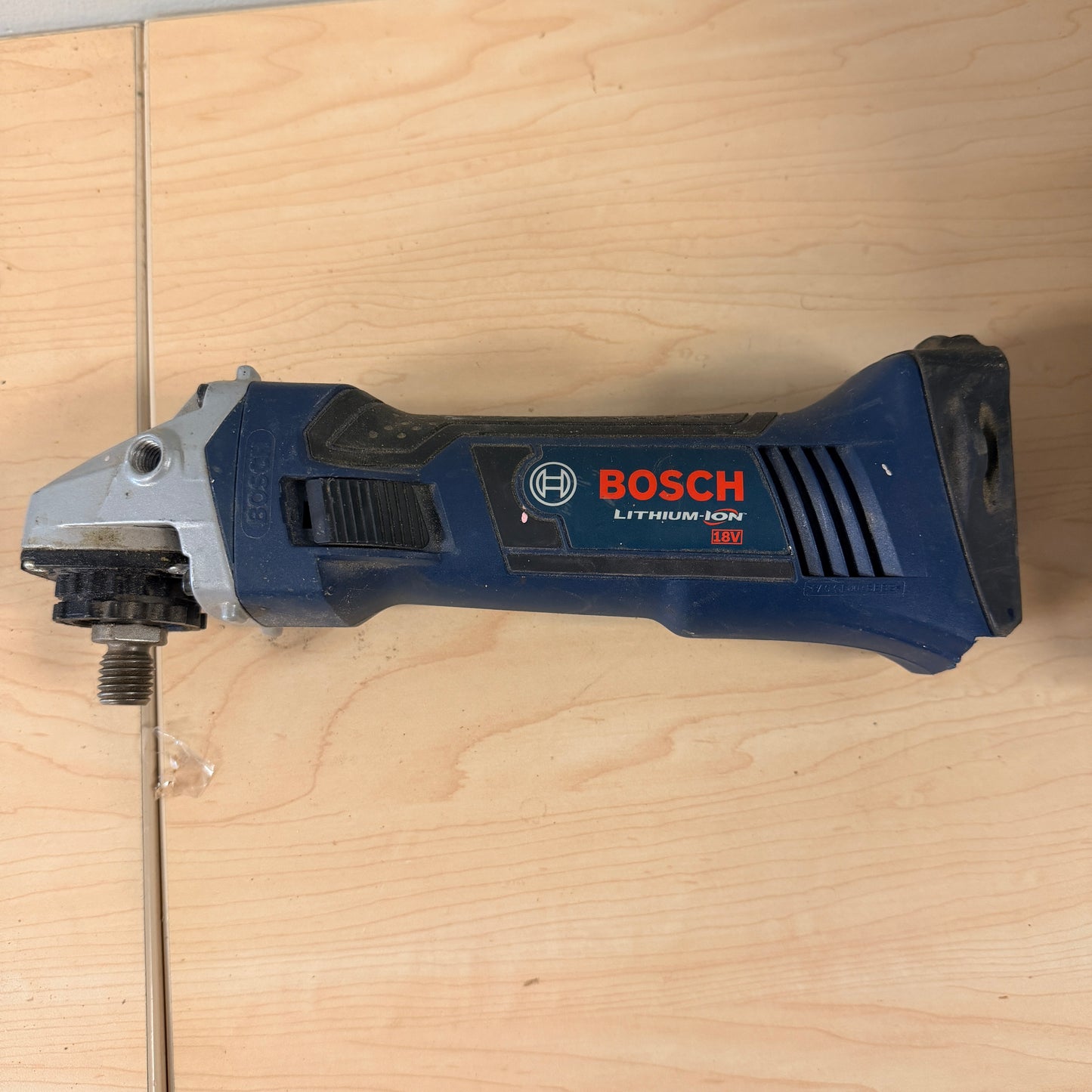 Bosch 8V Cordless Angle Grinder Tool Only Lithium-Ion 18V Blue Used