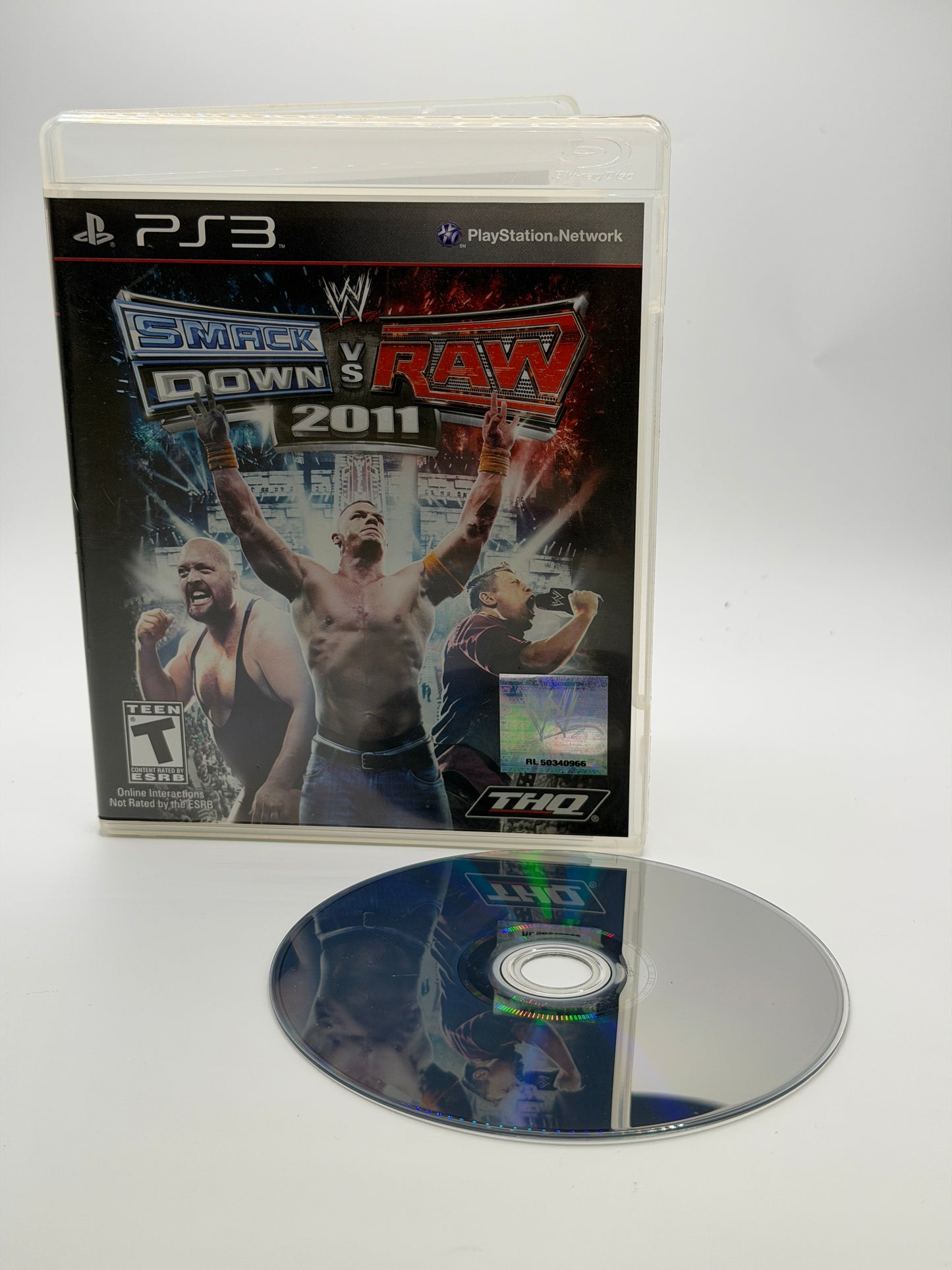 WWE Smackdown vs Raw 2011 Sony PlayStation 3 PS3 Cib Tested and Working
