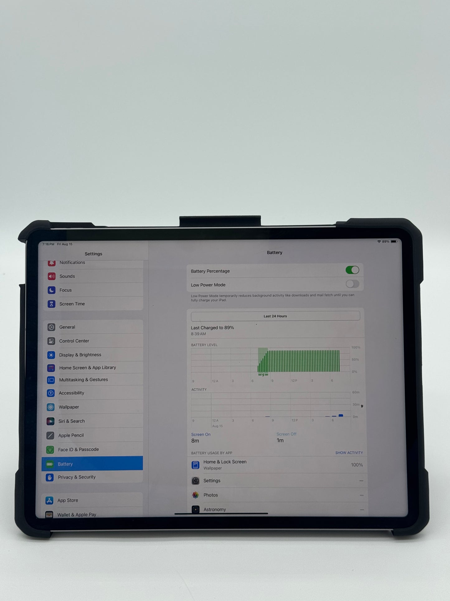 Apple iPad Pro (6th Gen, 12.9-inch) A2764 - Gray, 128GB, Used
