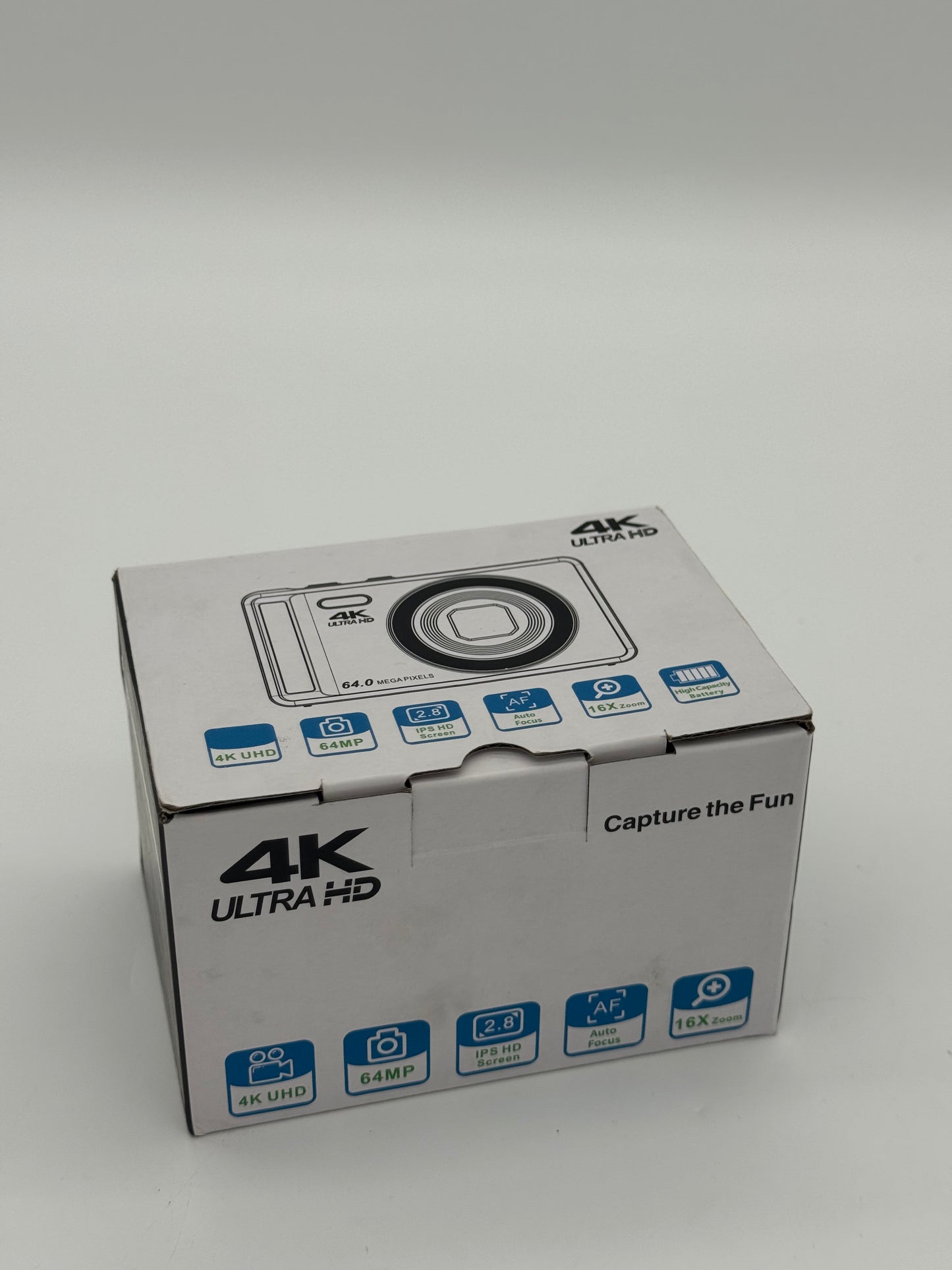 4K Ultra HD Digital Camera - New Open Box - Pink