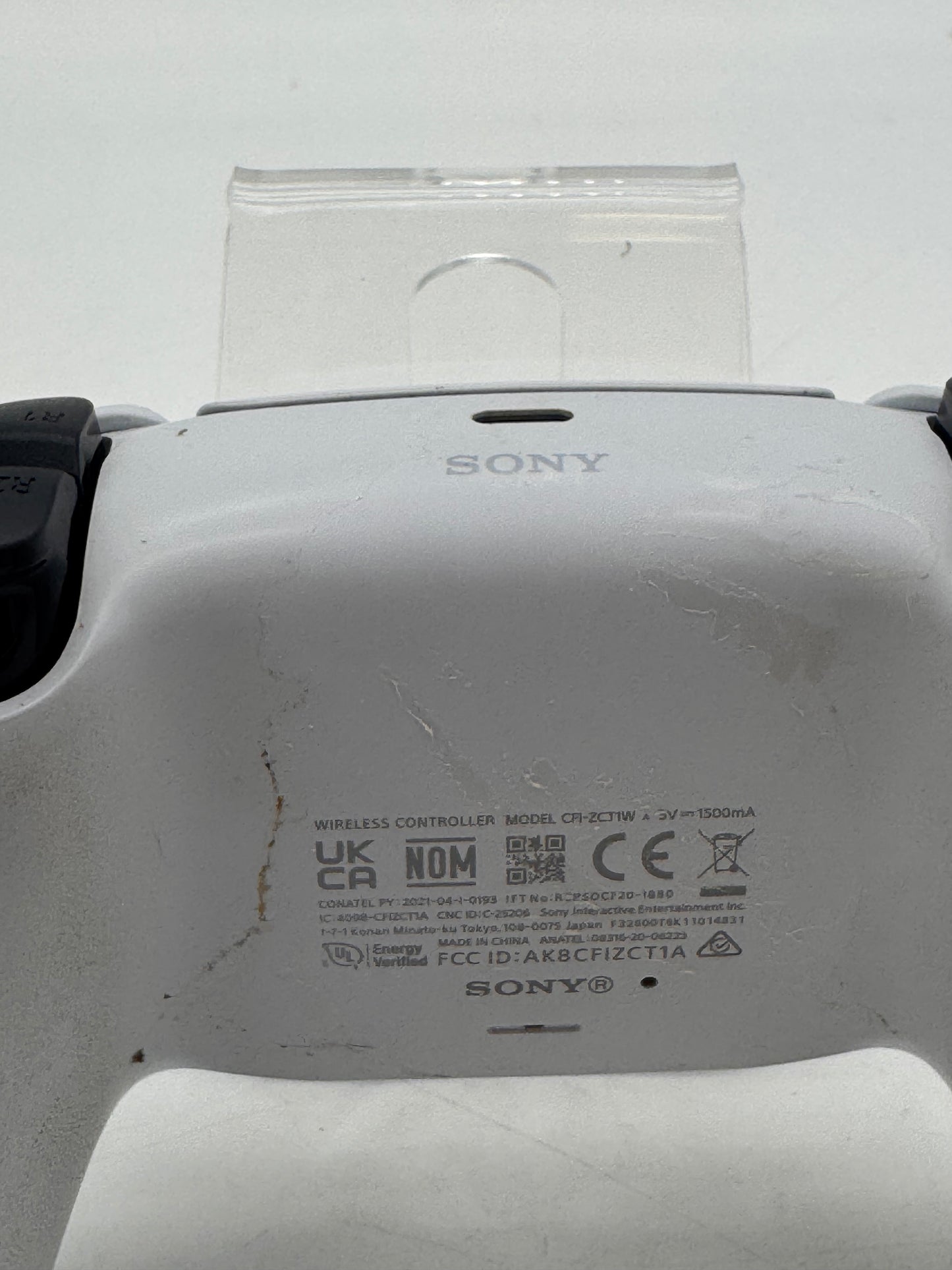 Sony PS5 DualSense Wireless Controller White - Broken