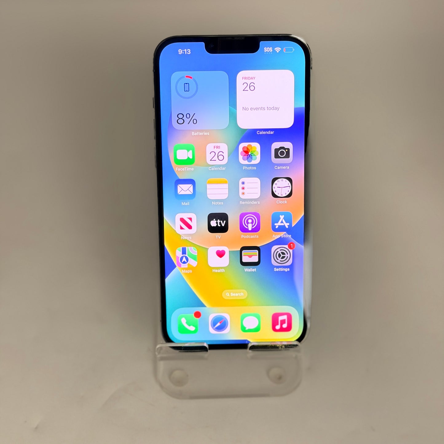 Apple iPhone 13 Pro Max - 128GB - Sierra Blue Unlocked Clean IMEI Grade A w/ Box