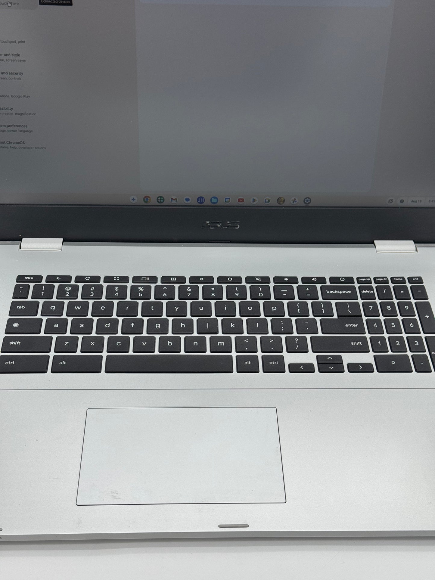 Asus CX1700CK 17-inch Laptop - Intel Celeron, 4GB RAM, Gray