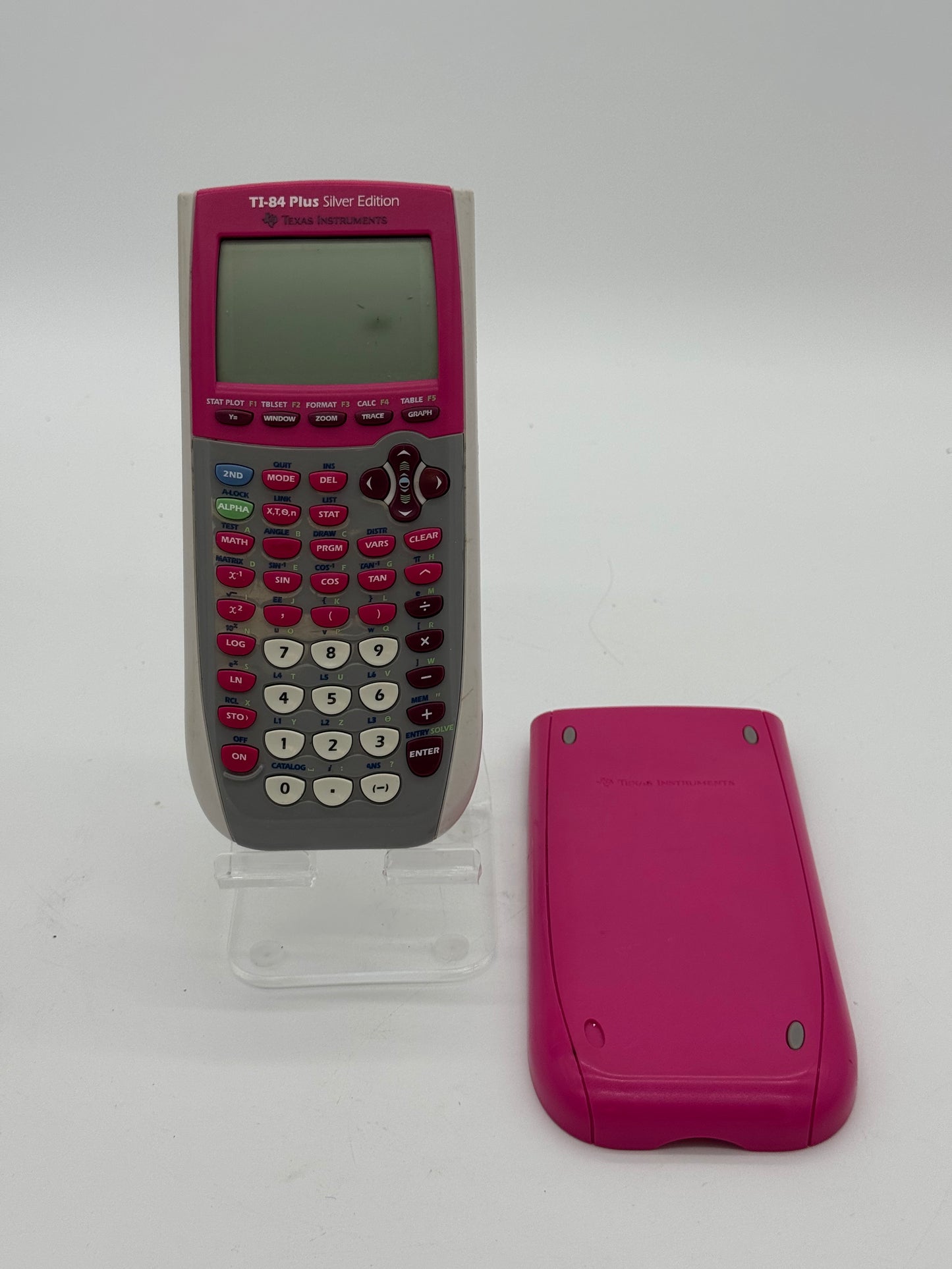 Texas Instruments Ti-83 Plus Silver Edition Pink Calculator - Used