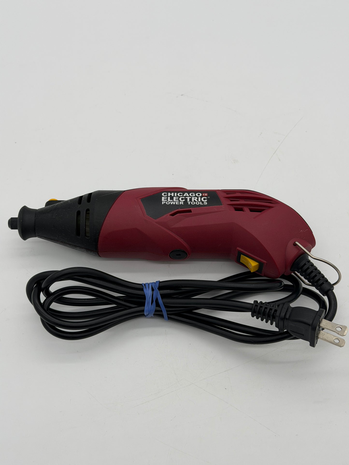 CHICAGO ELECTRIC 68696 VARIABLE SPEED CORDED ROTARY TOOL TESTED WORKING