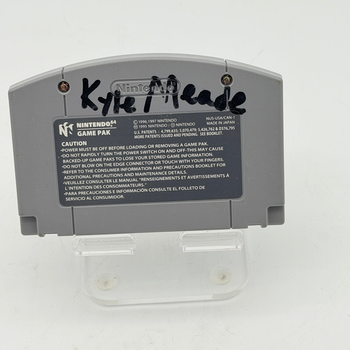 Banjo Tooie Nintendo 64 N64 Original Game Cartridge AUTHENTIC TESTED WORKING