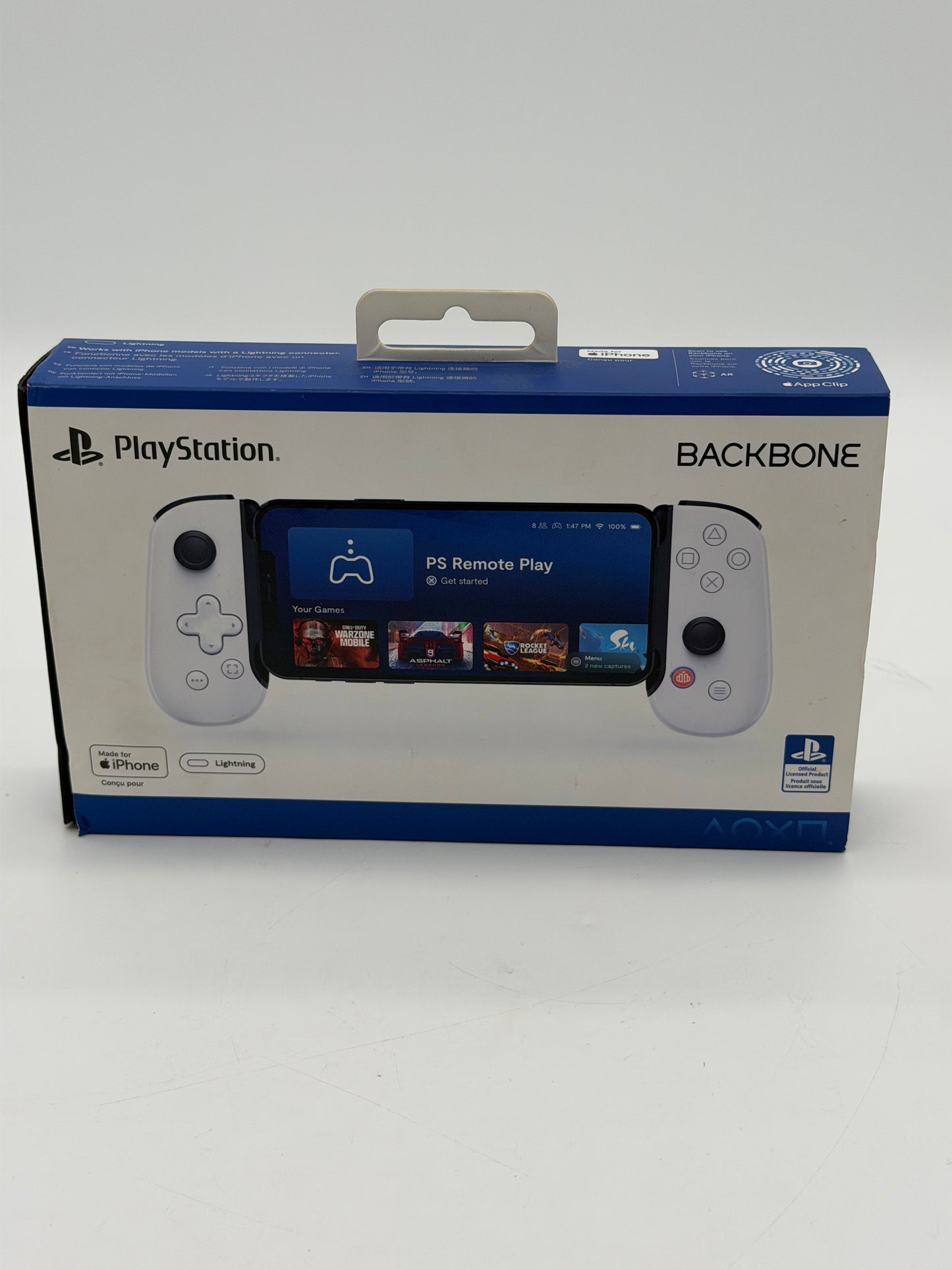 Sony Backbone One PlayStation Edition Mobile Gaming Controller for iPhone - Multi-Colored