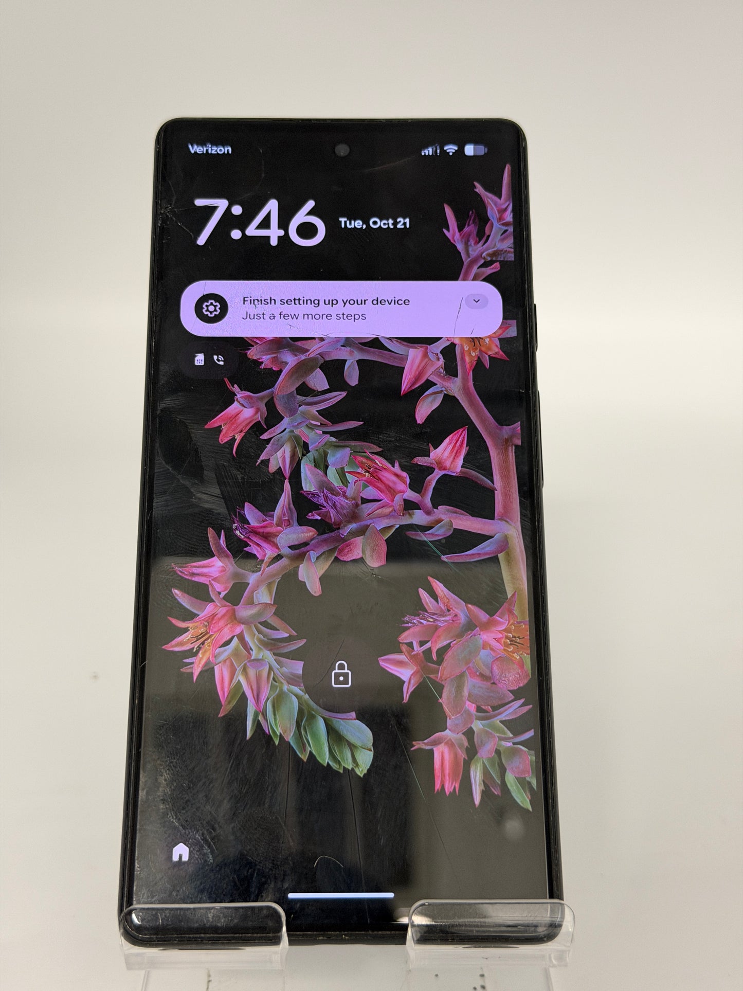 Google Pixel 6 - 128GB - Stormy Black (Verizon) - (Broken Screen)