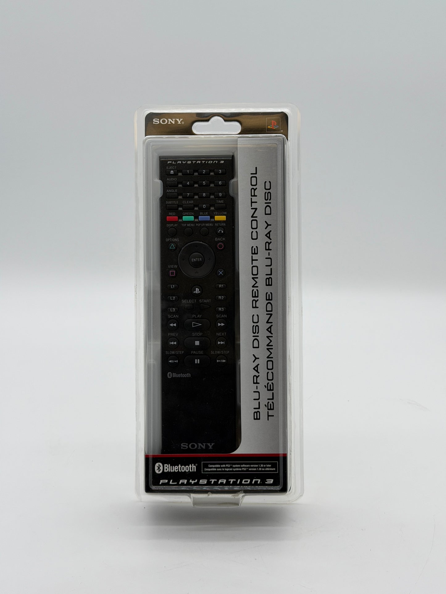 Sony PlayStation 3 Blu-ray Disc Remote - Black - New In Box