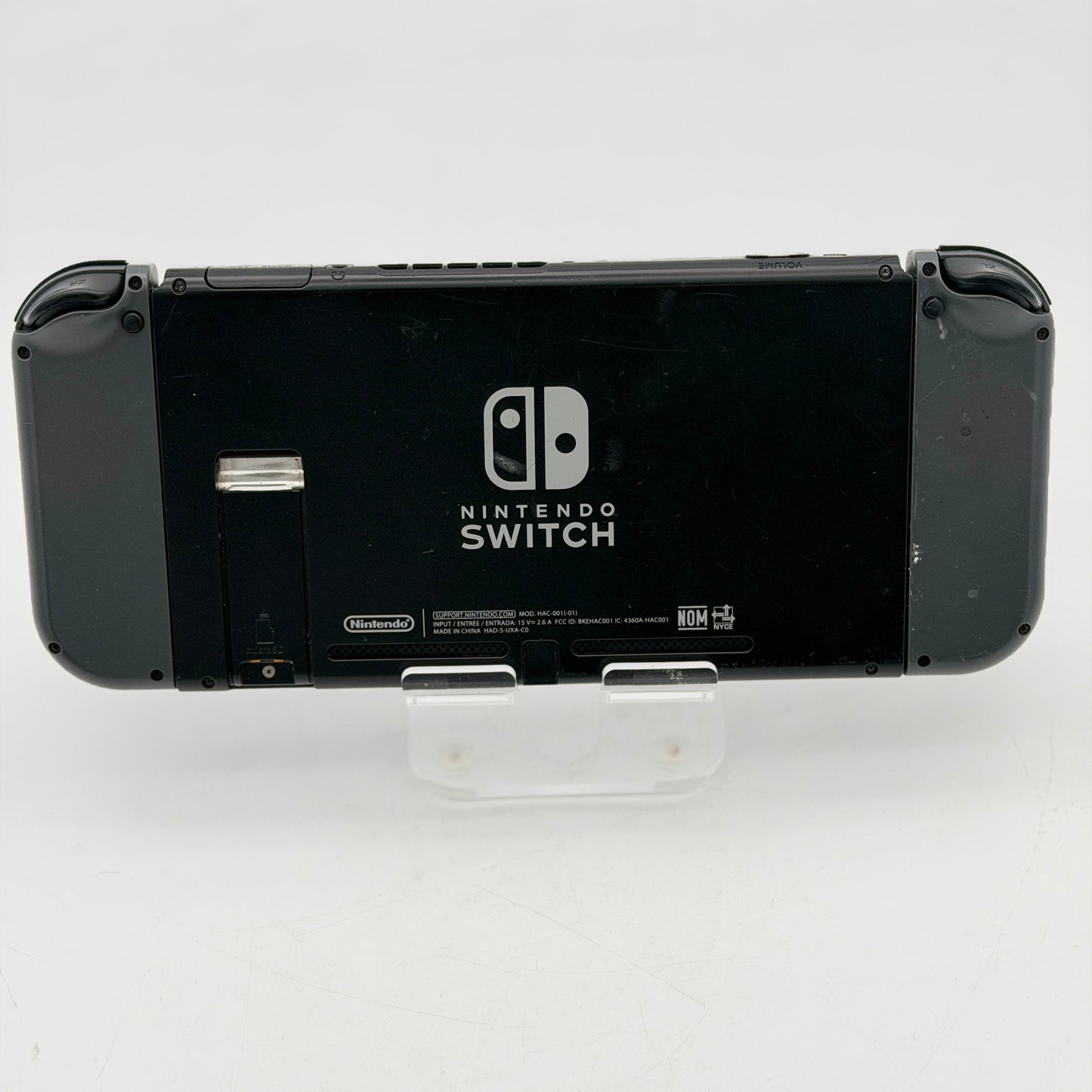 Nintendo Switch V2 Console HAC-001-01 32GB Gray - Tested *READ*