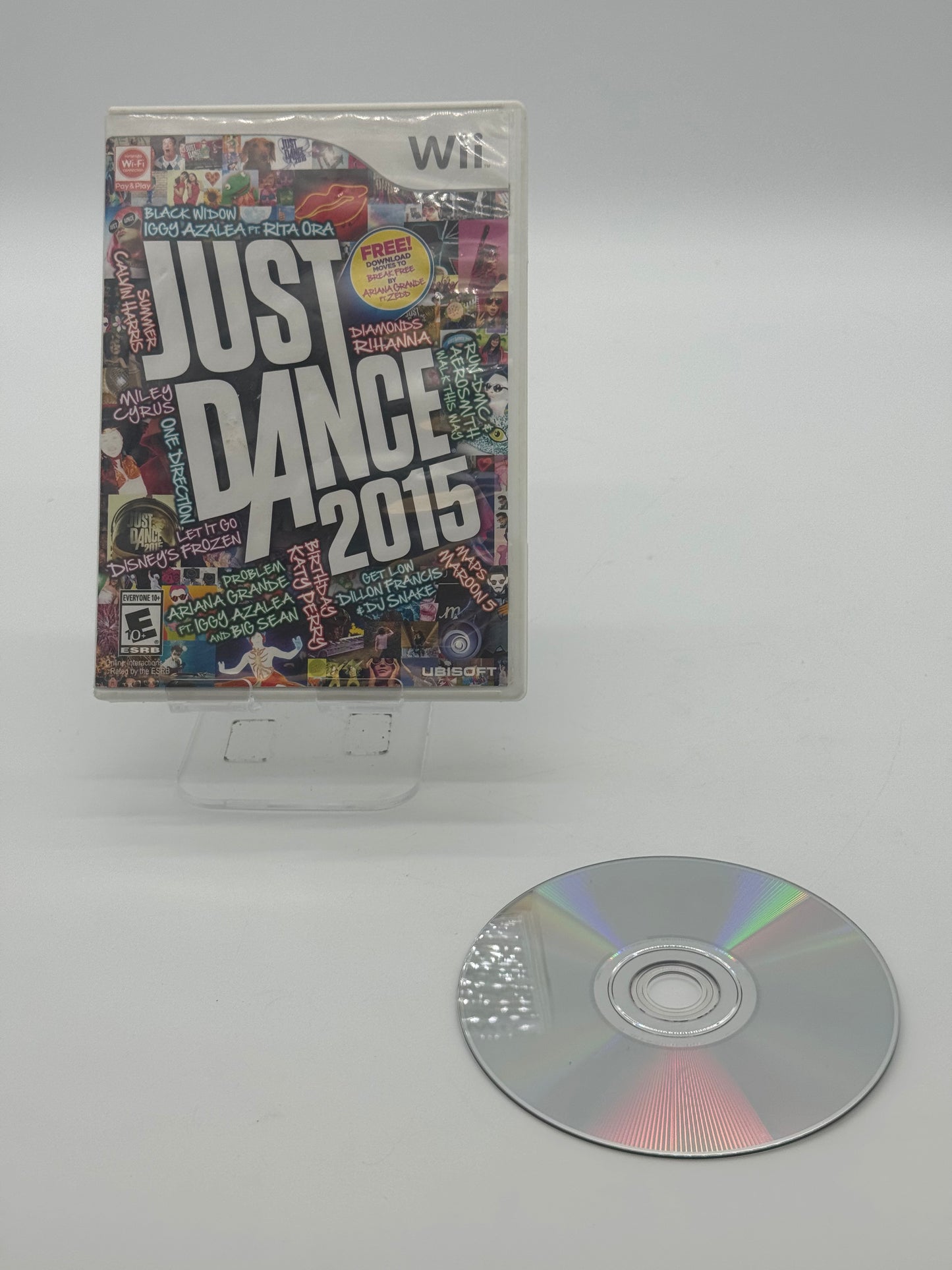 Wii Just Dance 2015 Video Game (Used With Box)