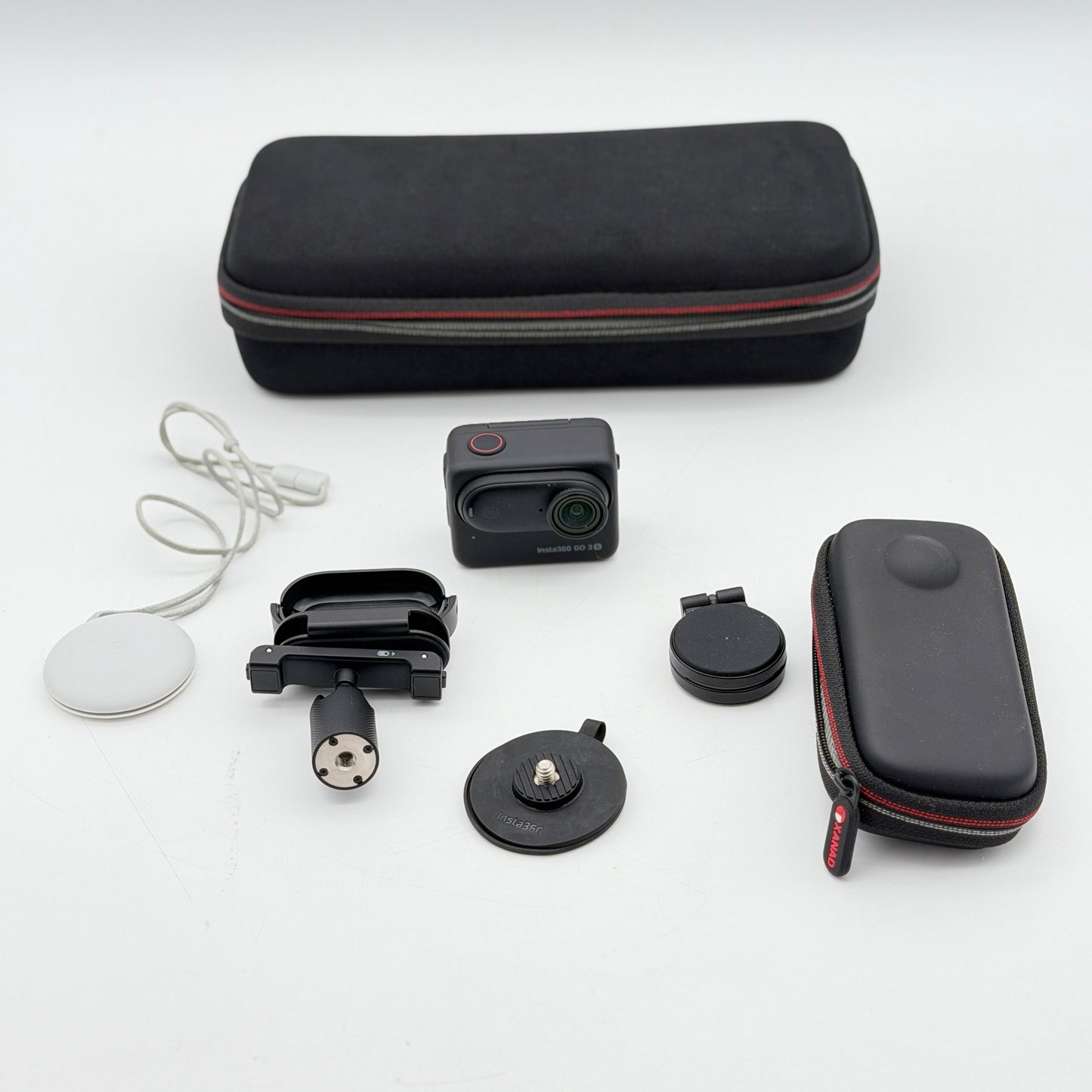 Insta360 GO 3S 64GB 4K Action Camera Bundle with Action Pod and Accessories