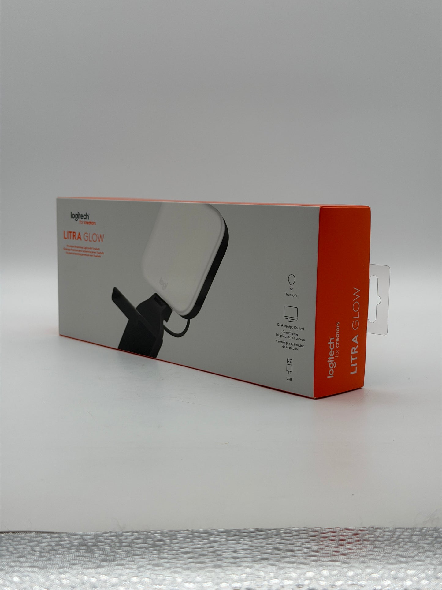 Brand New Logitech Litra Glow Premium Streaming Light with TrueSoft