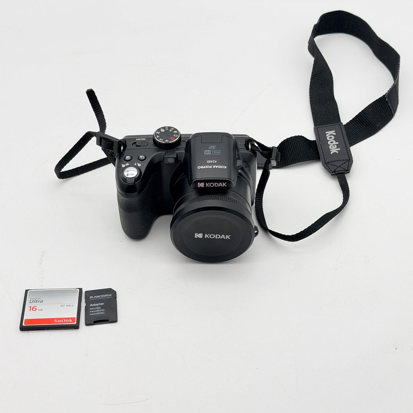 Kodak PIXPRO AZ421 16MP Digital Camera 42x Astro Zoom Black - Very Good