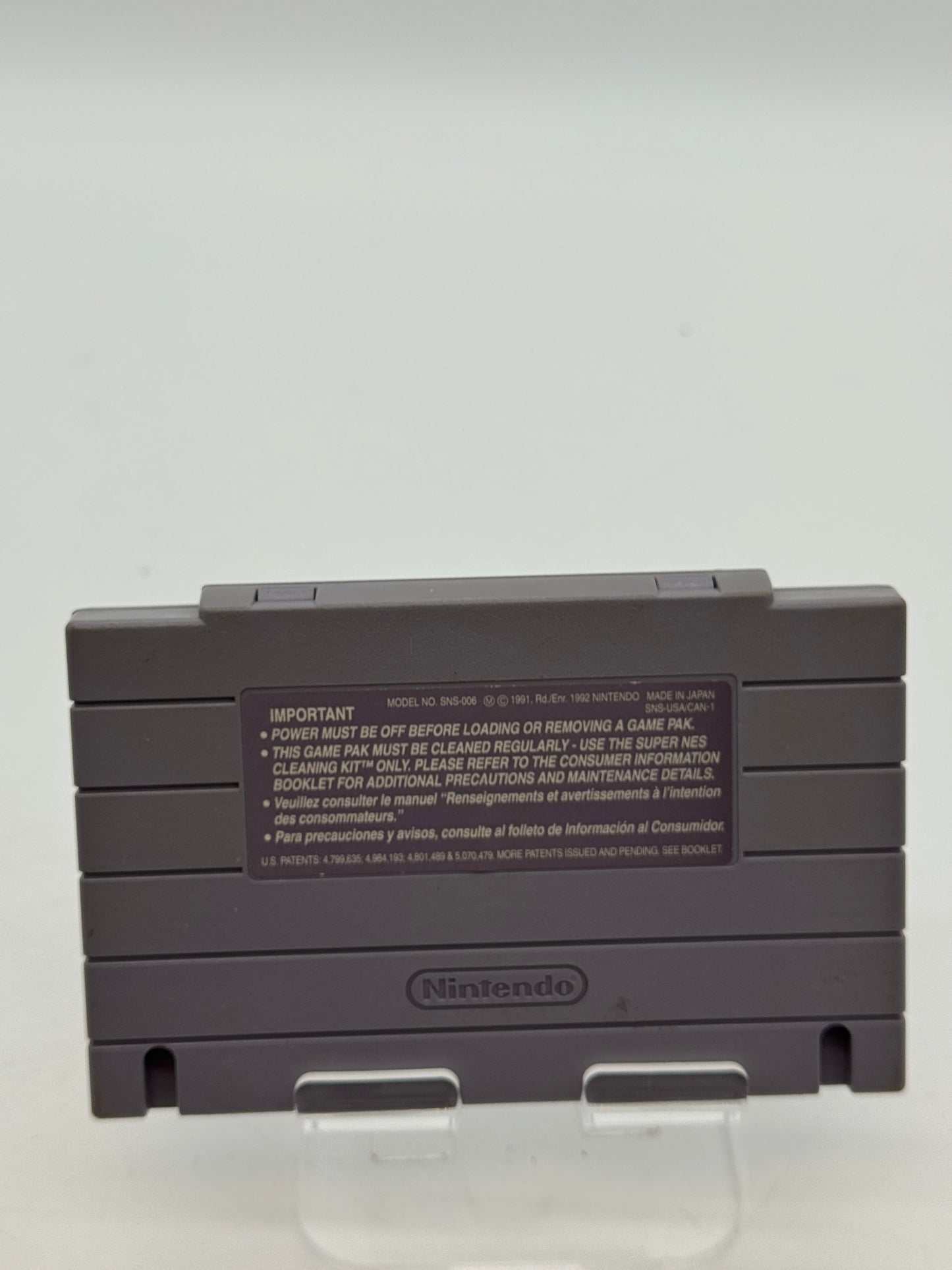 Street Fighter II 2 Turbo (Super Nintendo SNES, 1992) Authentic Works Great