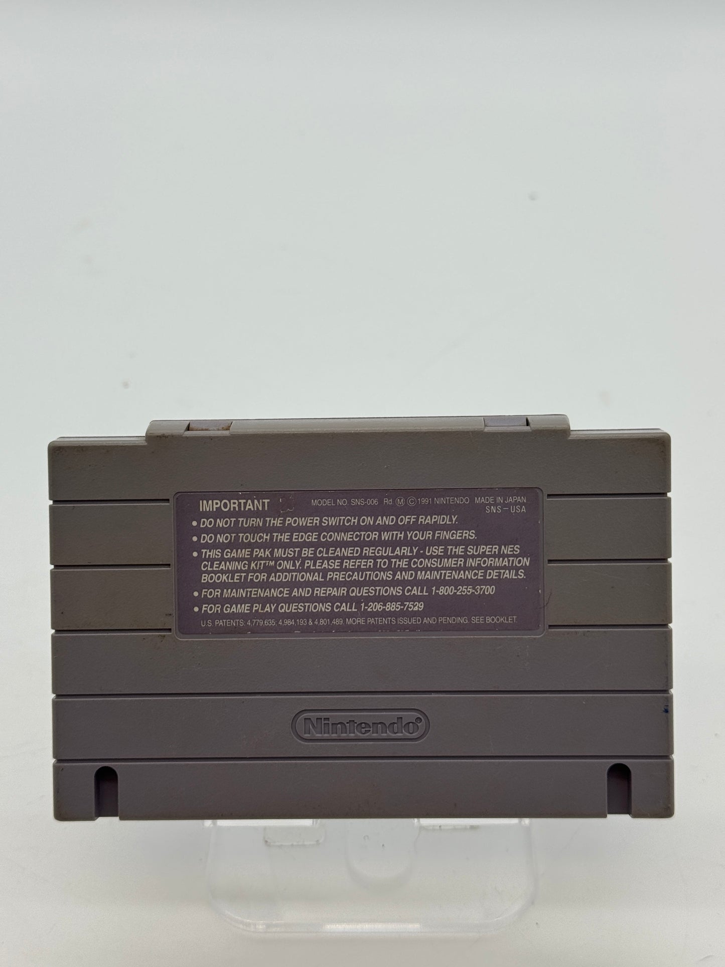 Super Nintendo Super Mario World Video Game