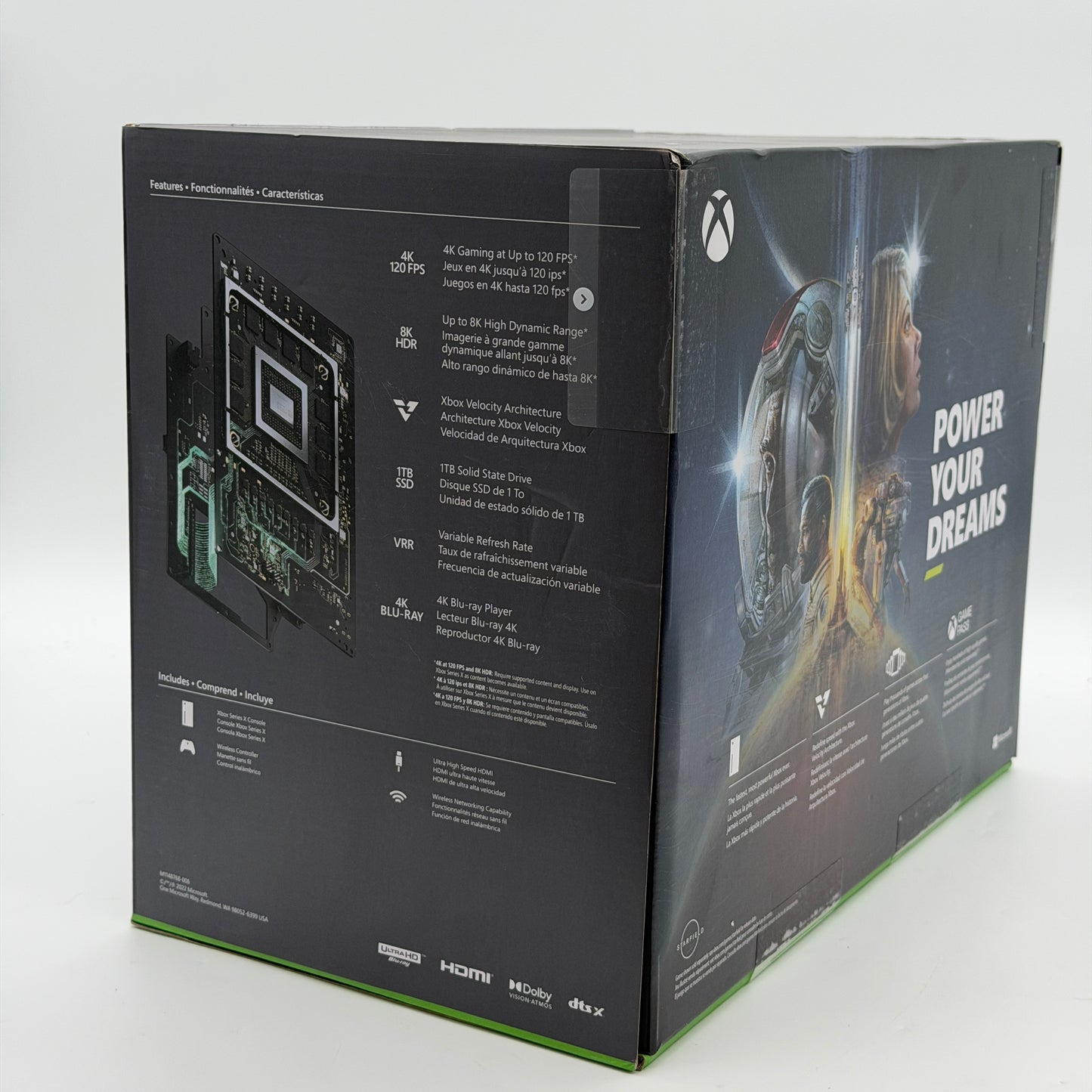 New Microsoft Xbox Series X 1TB Console Gaming System Carbon Black 1882