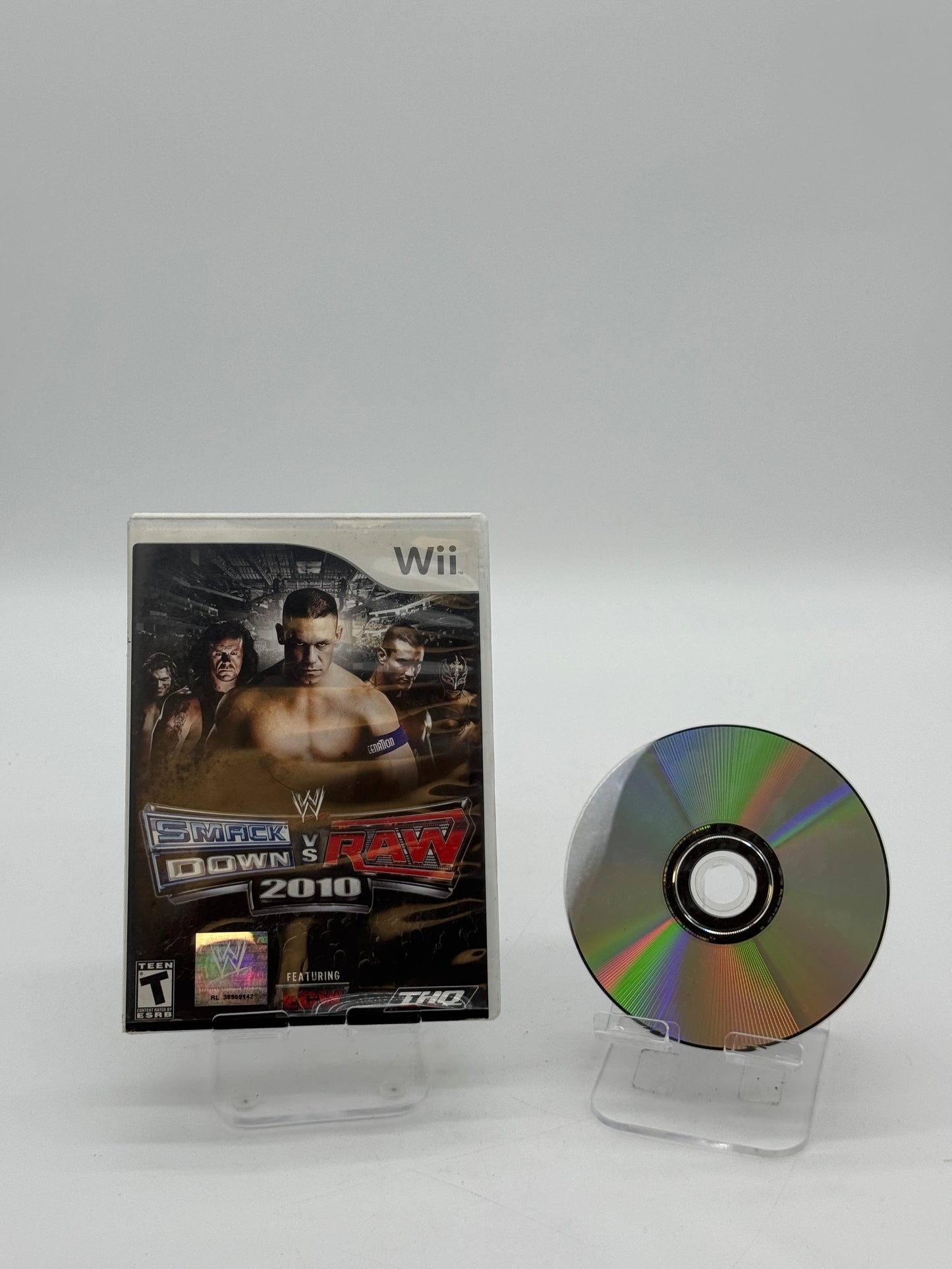 Wii WWE Smackdown vs. Raw 2010 Video Game with Box