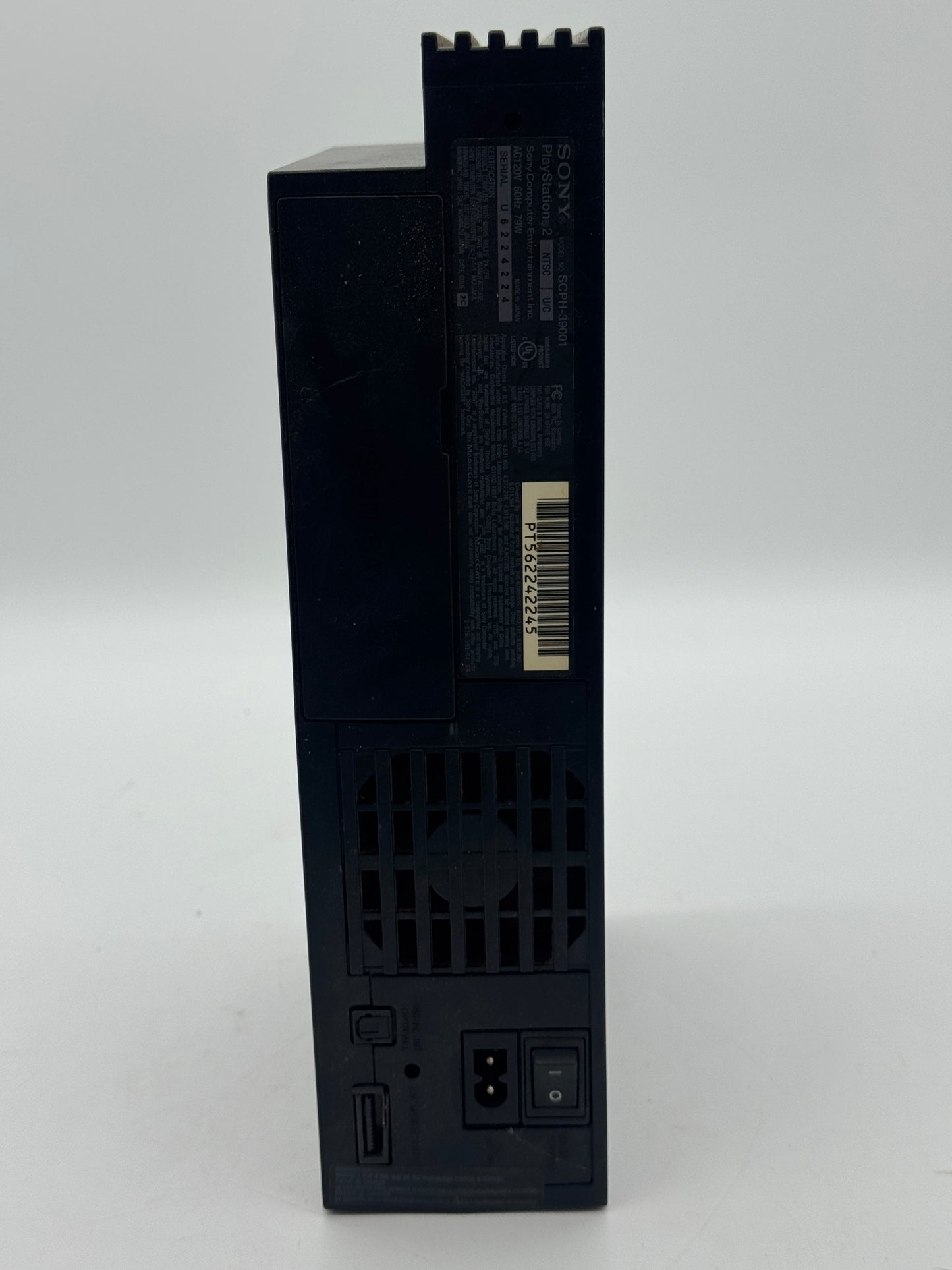 Sony PlayStation 2 Fat (SCPH-39001) Video Game Console - Black - Used