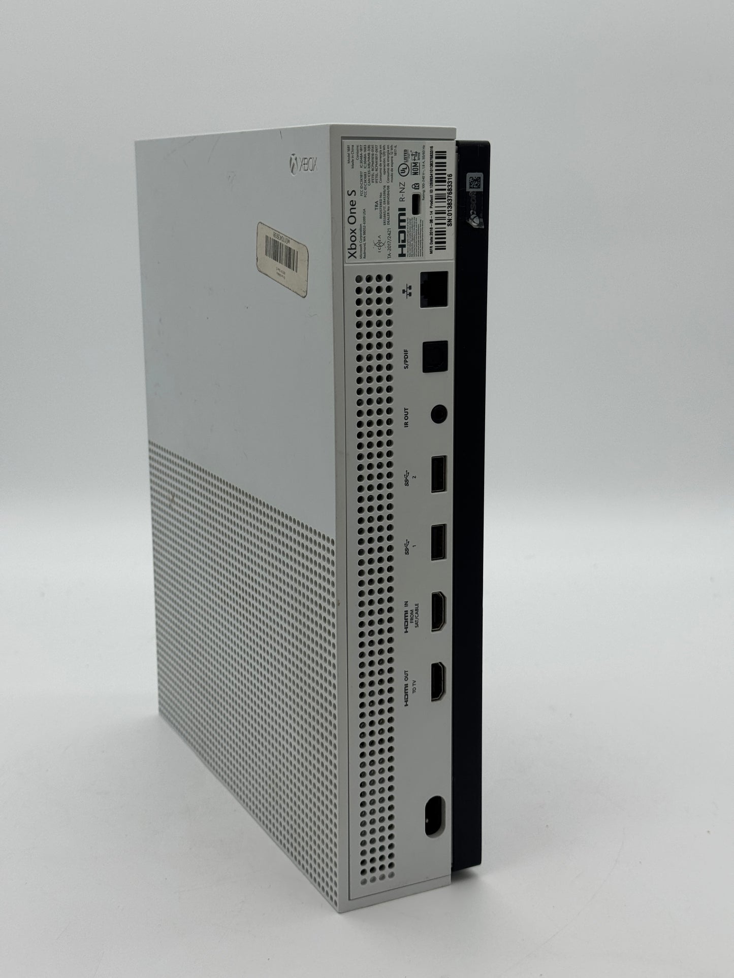 Microsoft Xbox One S (1681) 2016 - Broken Console Only - 500GB - White
