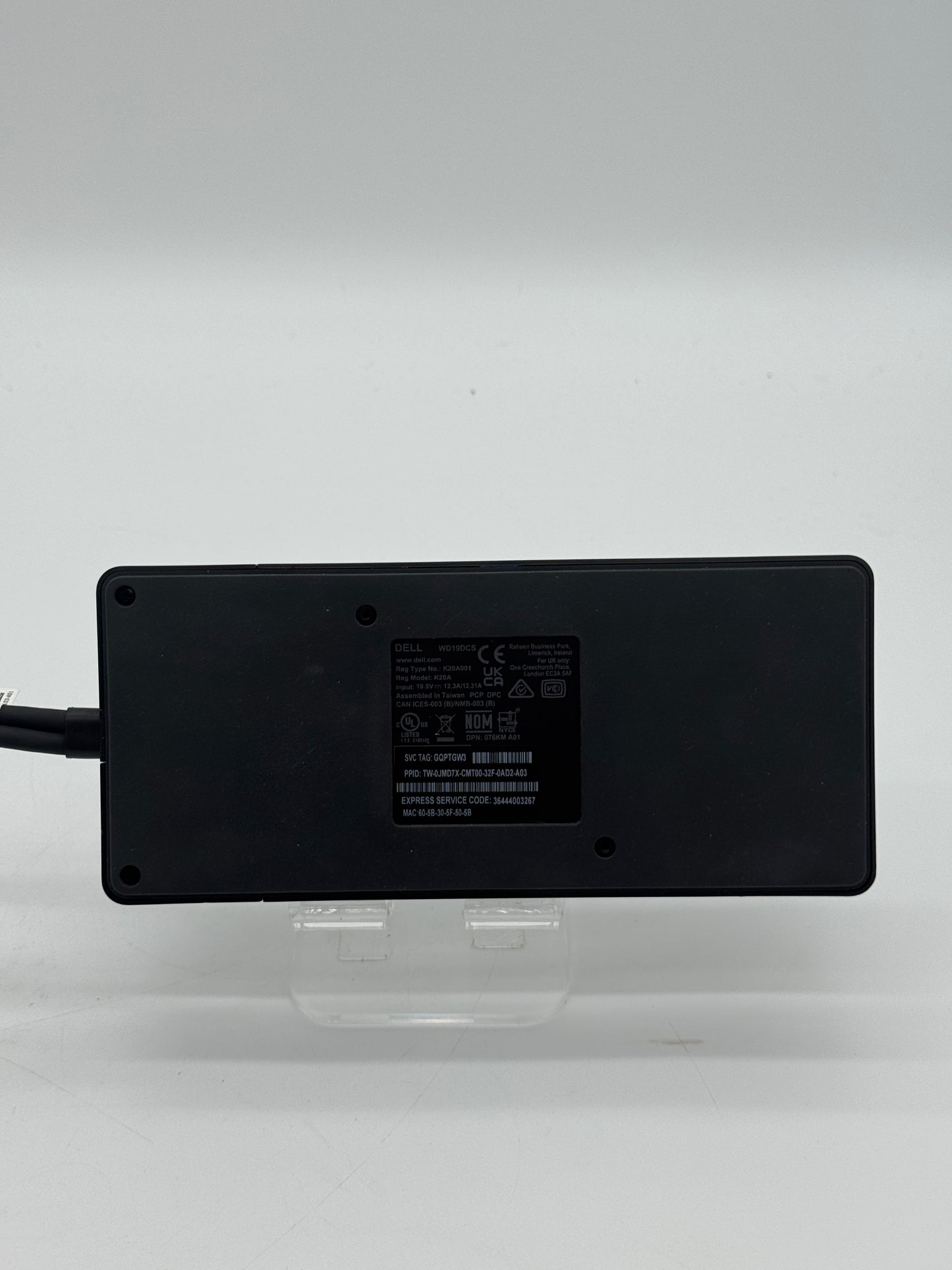 Dell WD19DCS 4K Docking Station With 240W Power Adapter