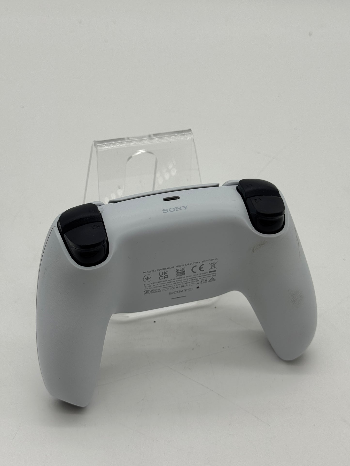 Sony PS4 CUH-ZCT1W White Video Game Controller (Broken)
