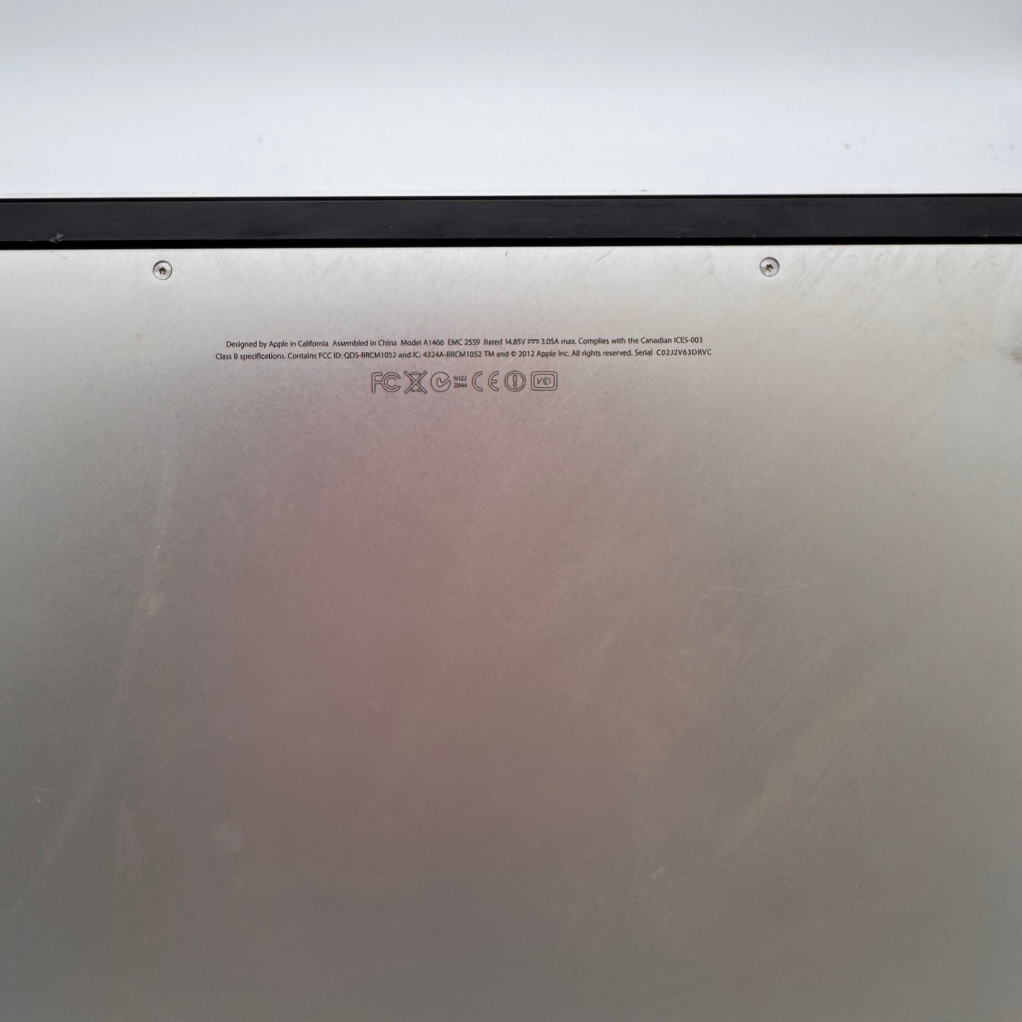 Apple MacBook Air 13" (A1466, Mid 2012) - Broken - Silver