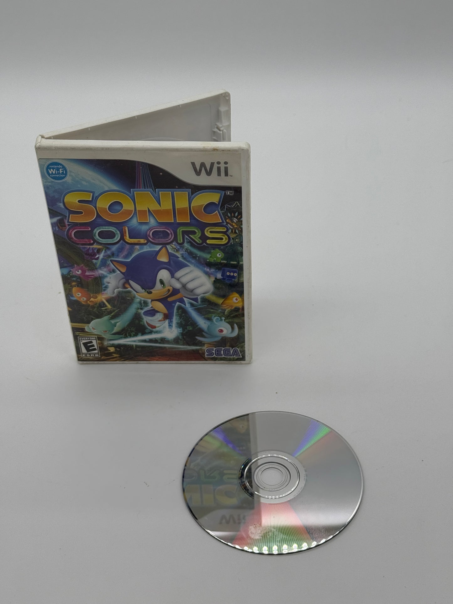 Sonic Colors Video Game for Wii - Used with Box
