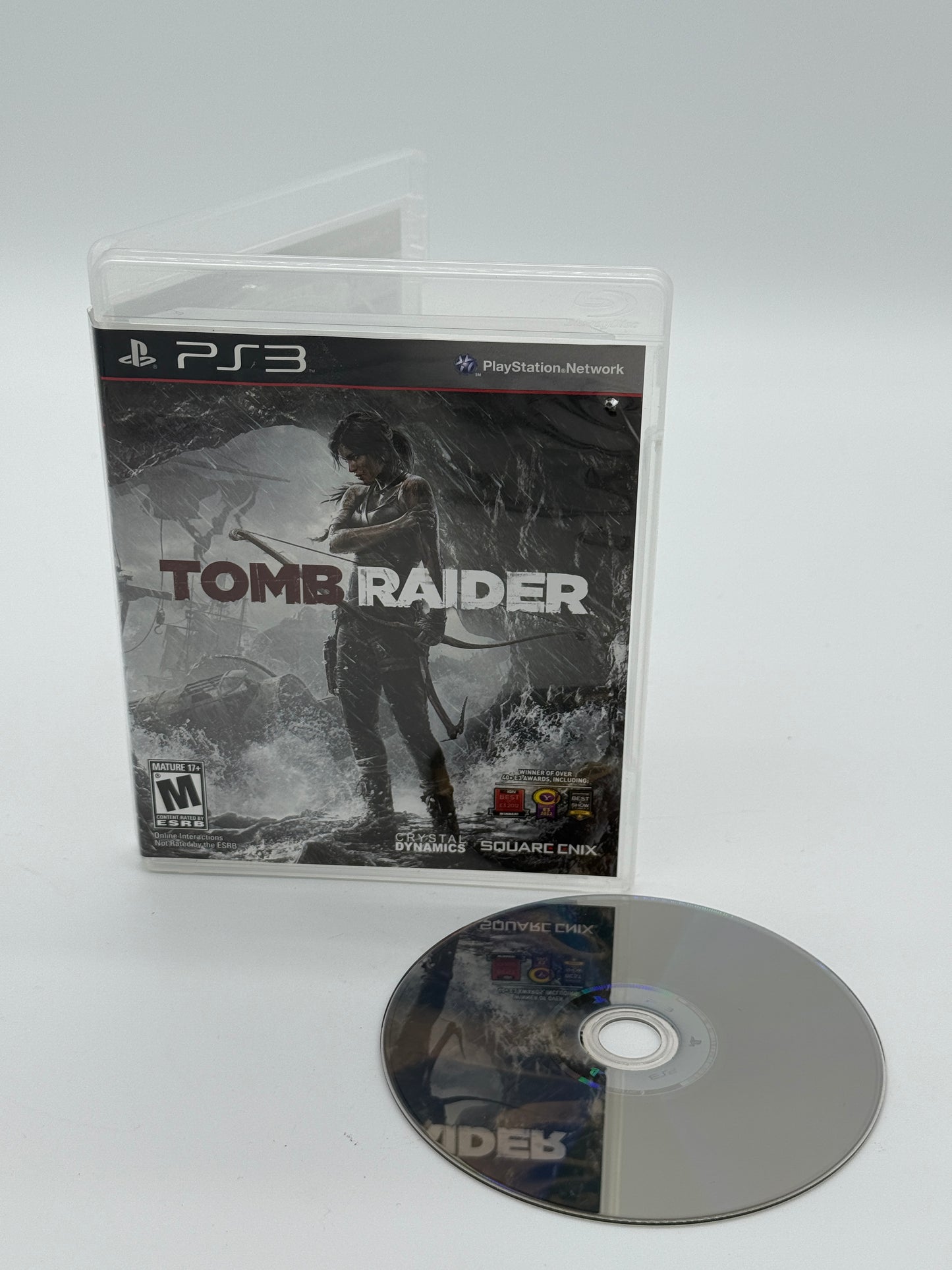 Used Tomb Raider Video Game for Playstation 3 with Box