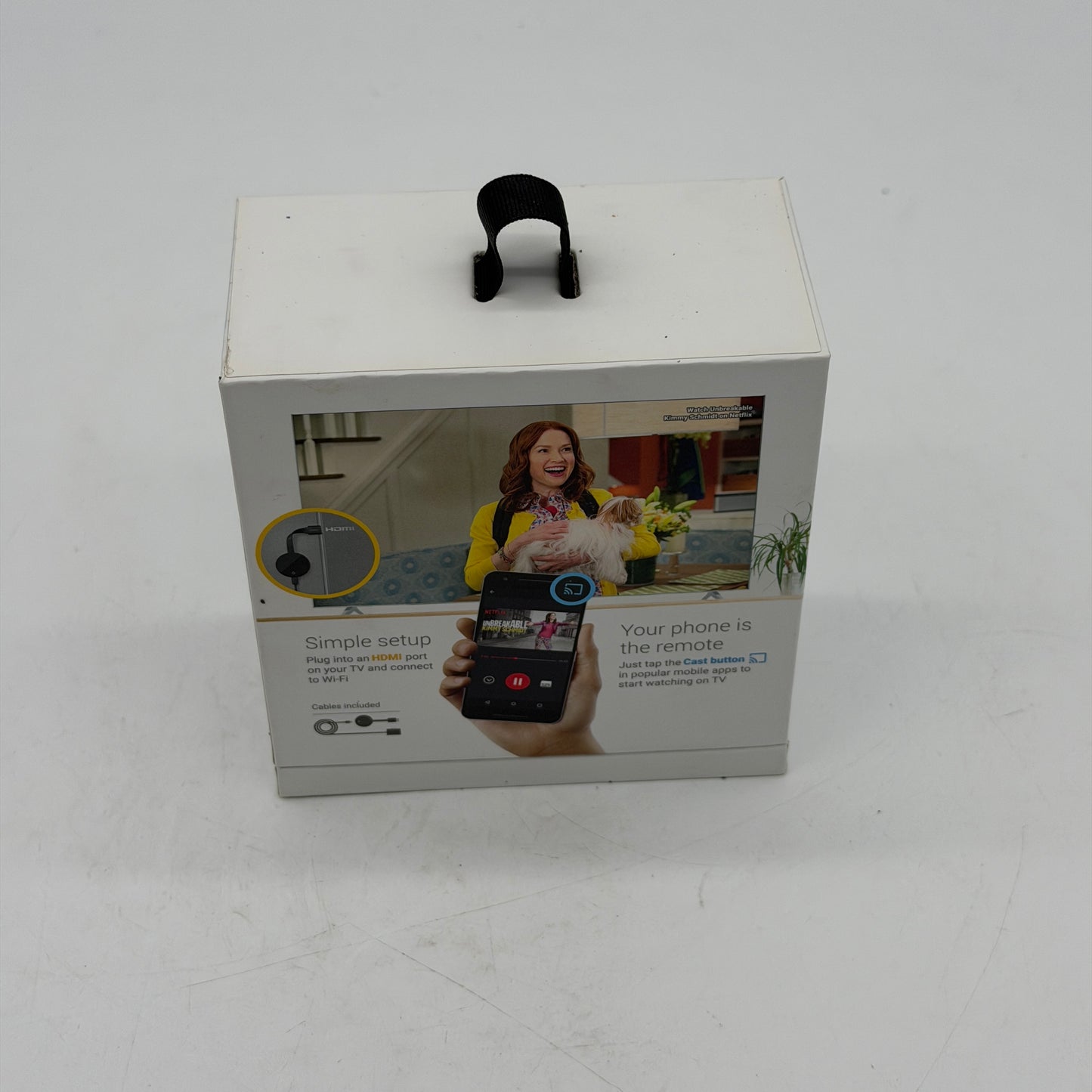 Google Chromecast Ultra 4K Digital Media Streamer Blk (GA3A00403A14) New Sealed
