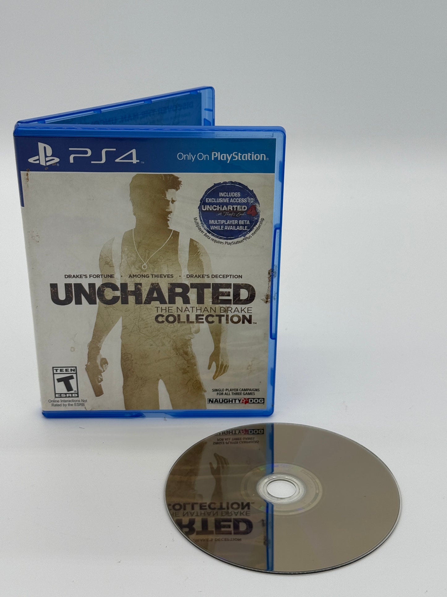 Playstation 4 Uncharted The Nathan Drake Collection - Used With Box