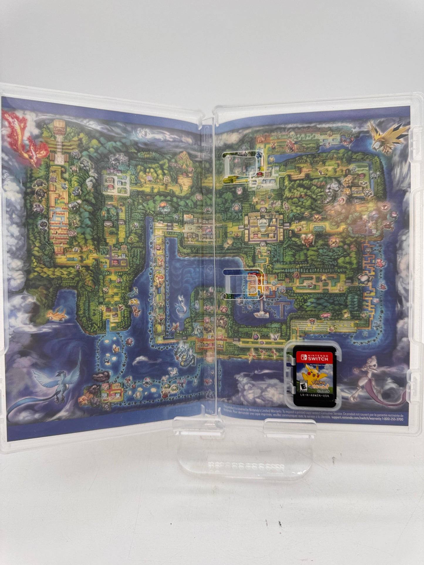 Nintendo Switch Pokemon Let's Go Pikachu Used Video Game with Box