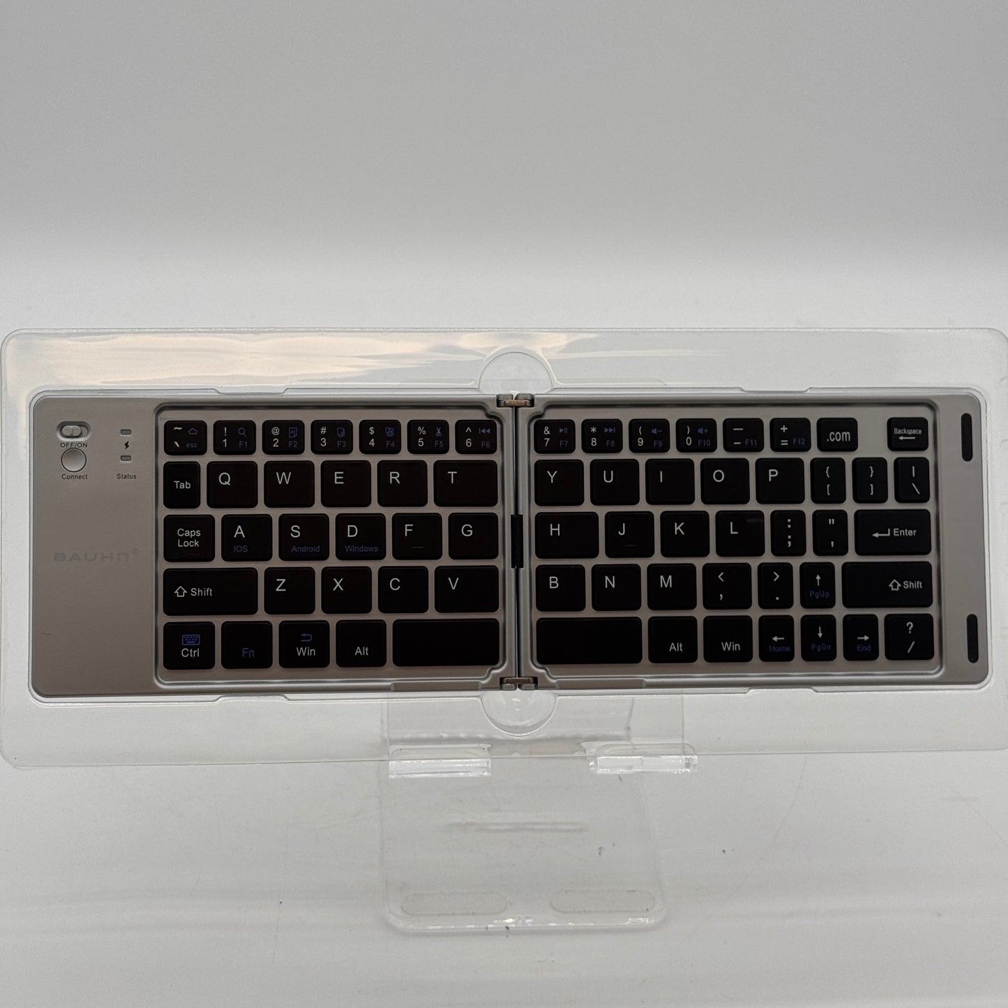 Bauhn Foldable Bluetooth Keyboard - Gray - New Open Box