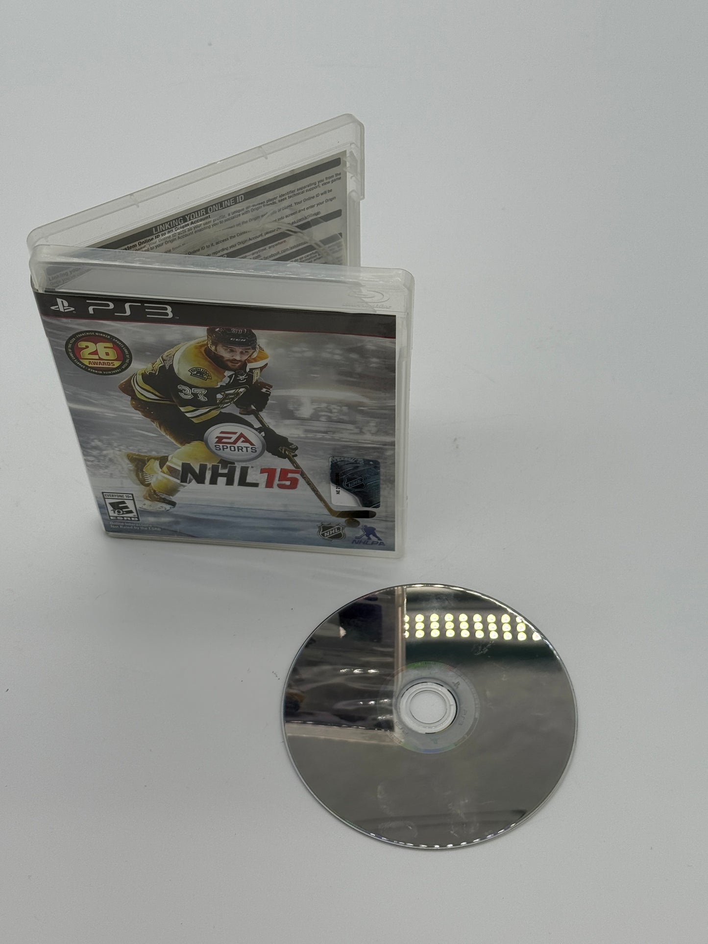Playstation 3 NHL 15 - Used with Box - Light Scratches