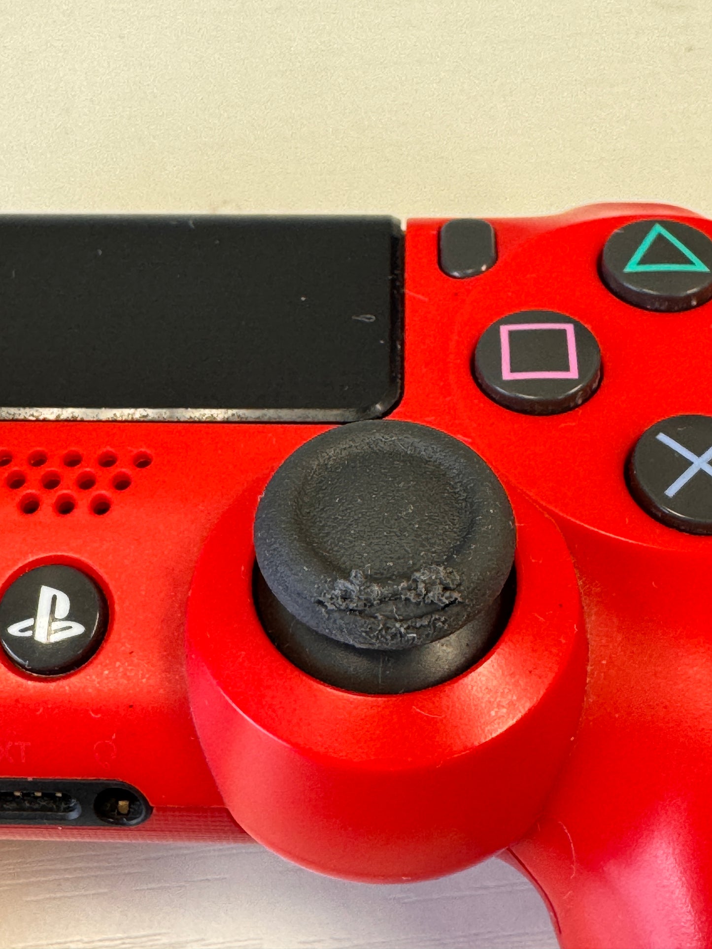 Sony PS4 Wireless Controller - Red (Broken)