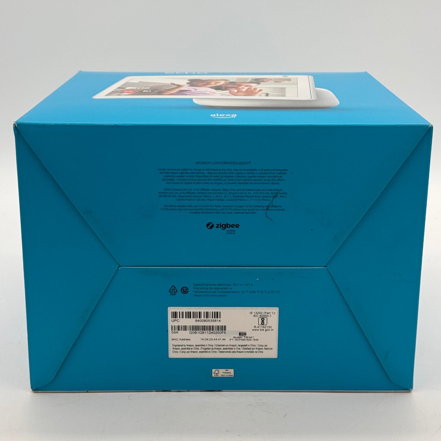Amazon Echo Show 10 (3rd Gen) Smart Speaker - Glacier White