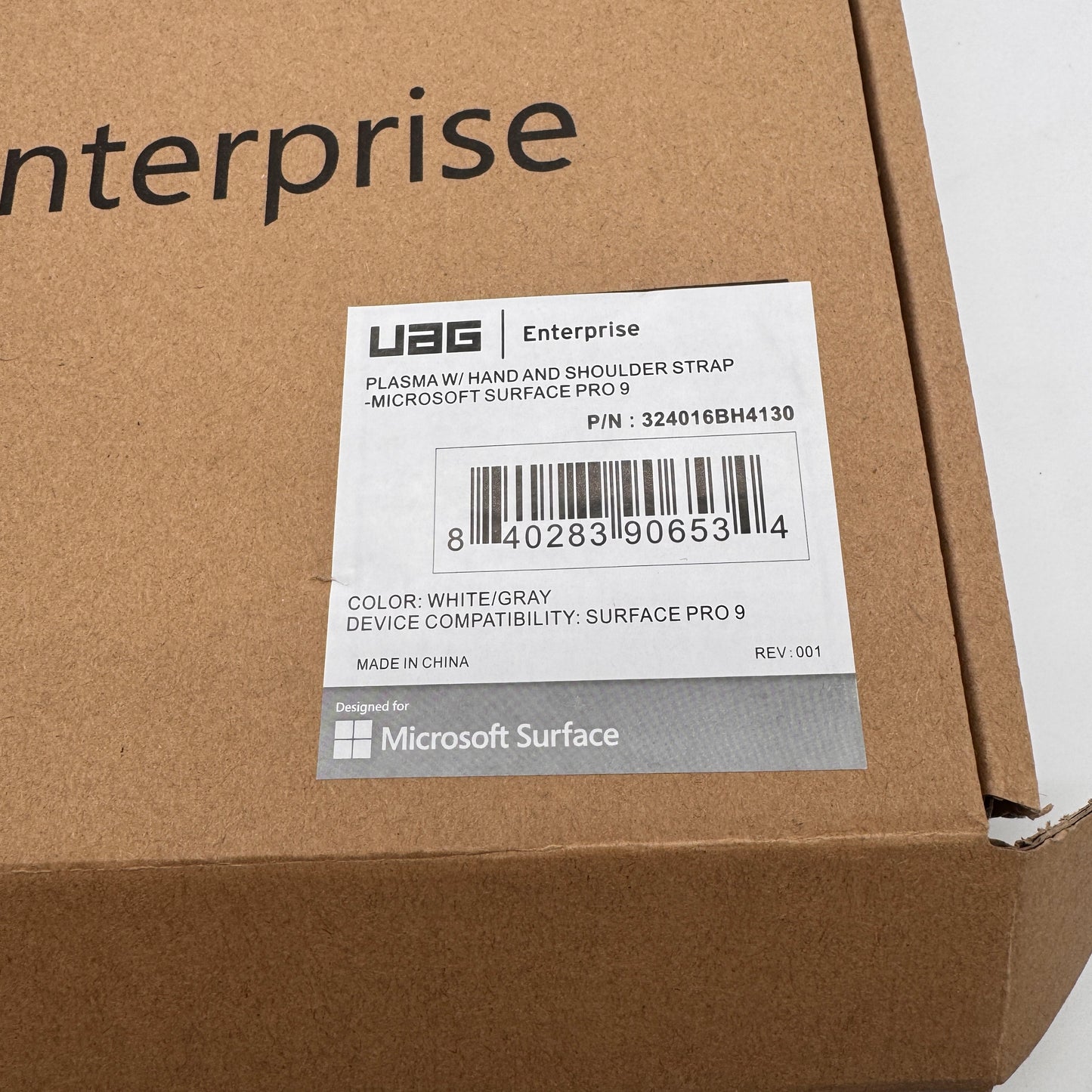 UAG Plasma Case with Hand and Shoulder Strap for Microsoft Surface Pro 9 - Multi-Colored - New Open Box