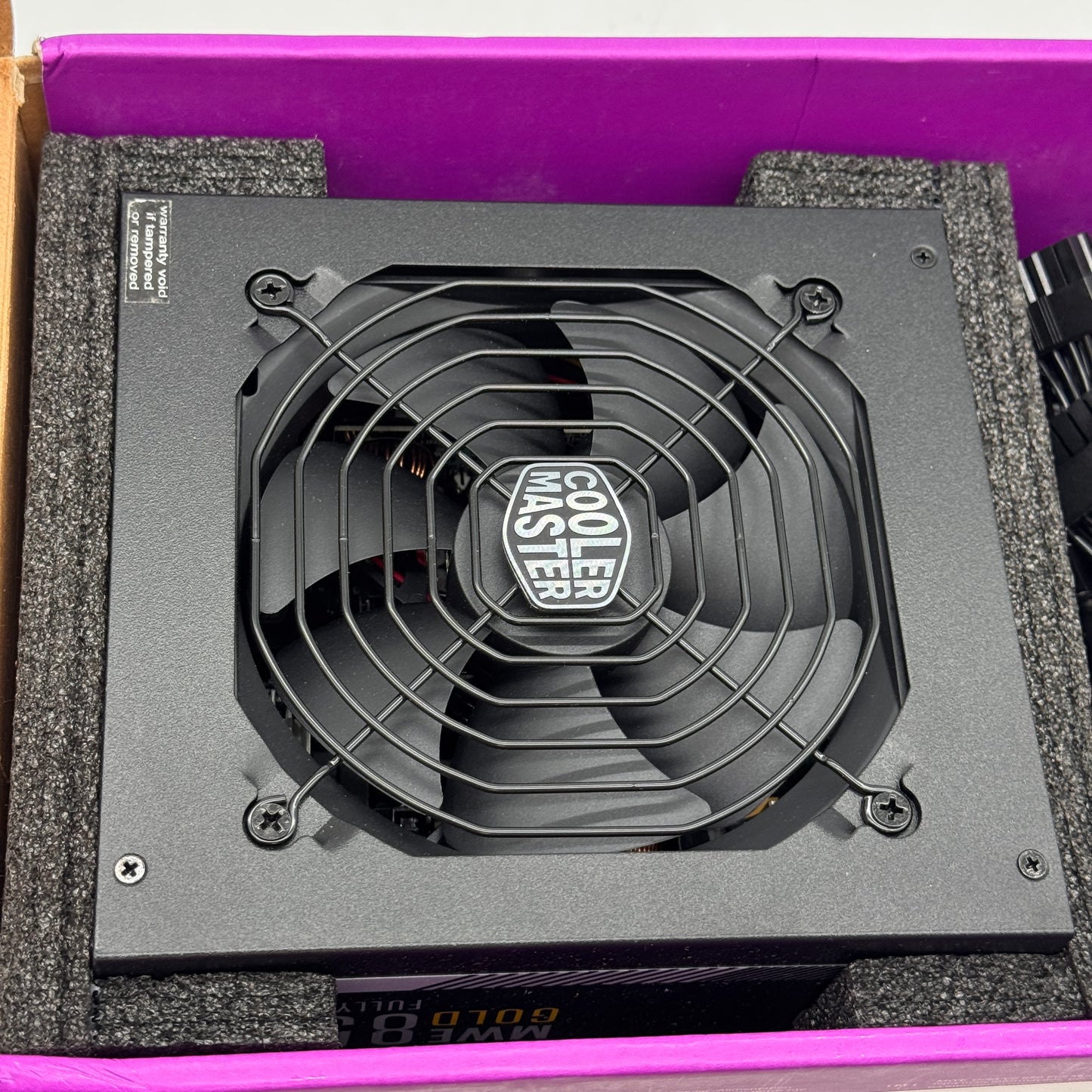Cool Master MWE 850 V2 850W 80 Plus Gold Power Supply Black - New Open Box