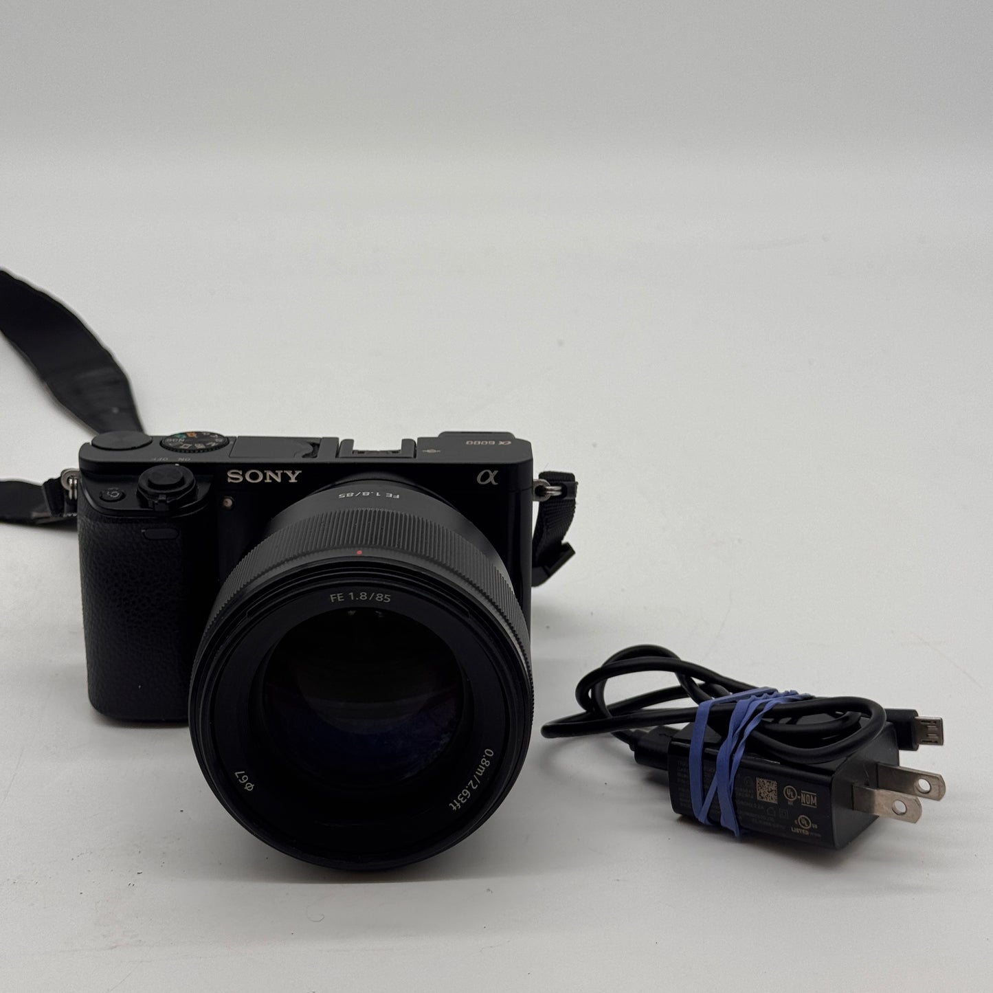 Sony A6000 Digital Camera Black - Broken Flash with Cosmetic Issues