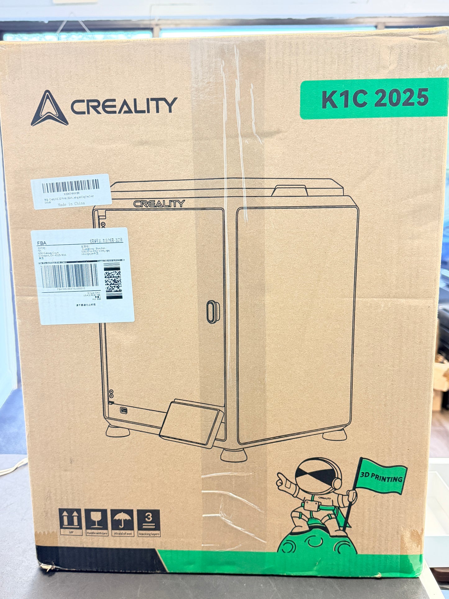 Creality K1C2025 3D Printer Black - New In Box