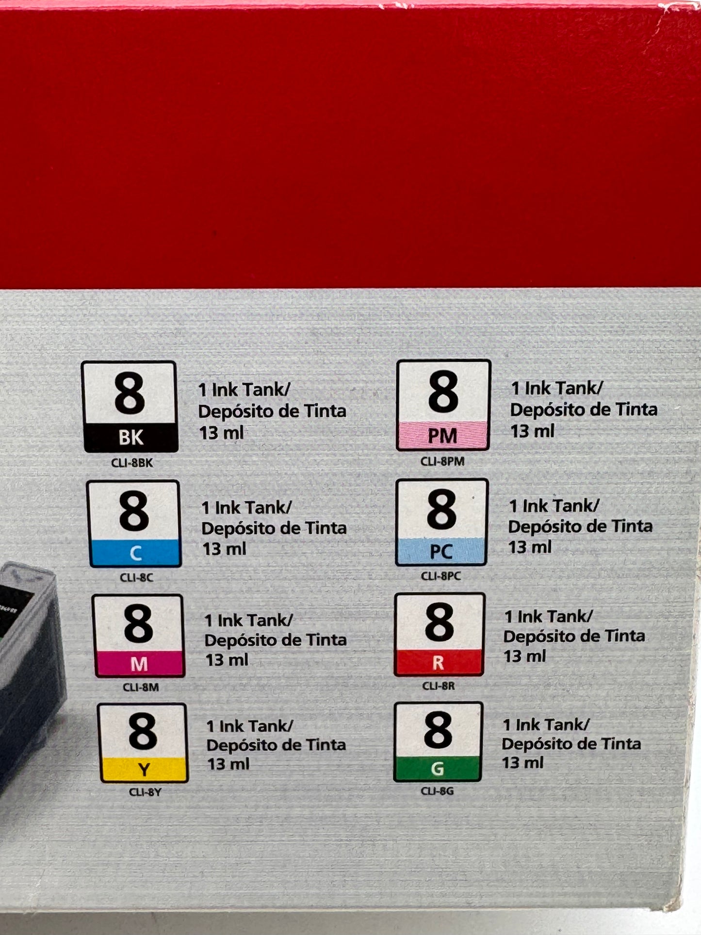 Canon CLI-8 ChromaLife100 Ink Value Pack for Pro9000 Pro9000 Mark II