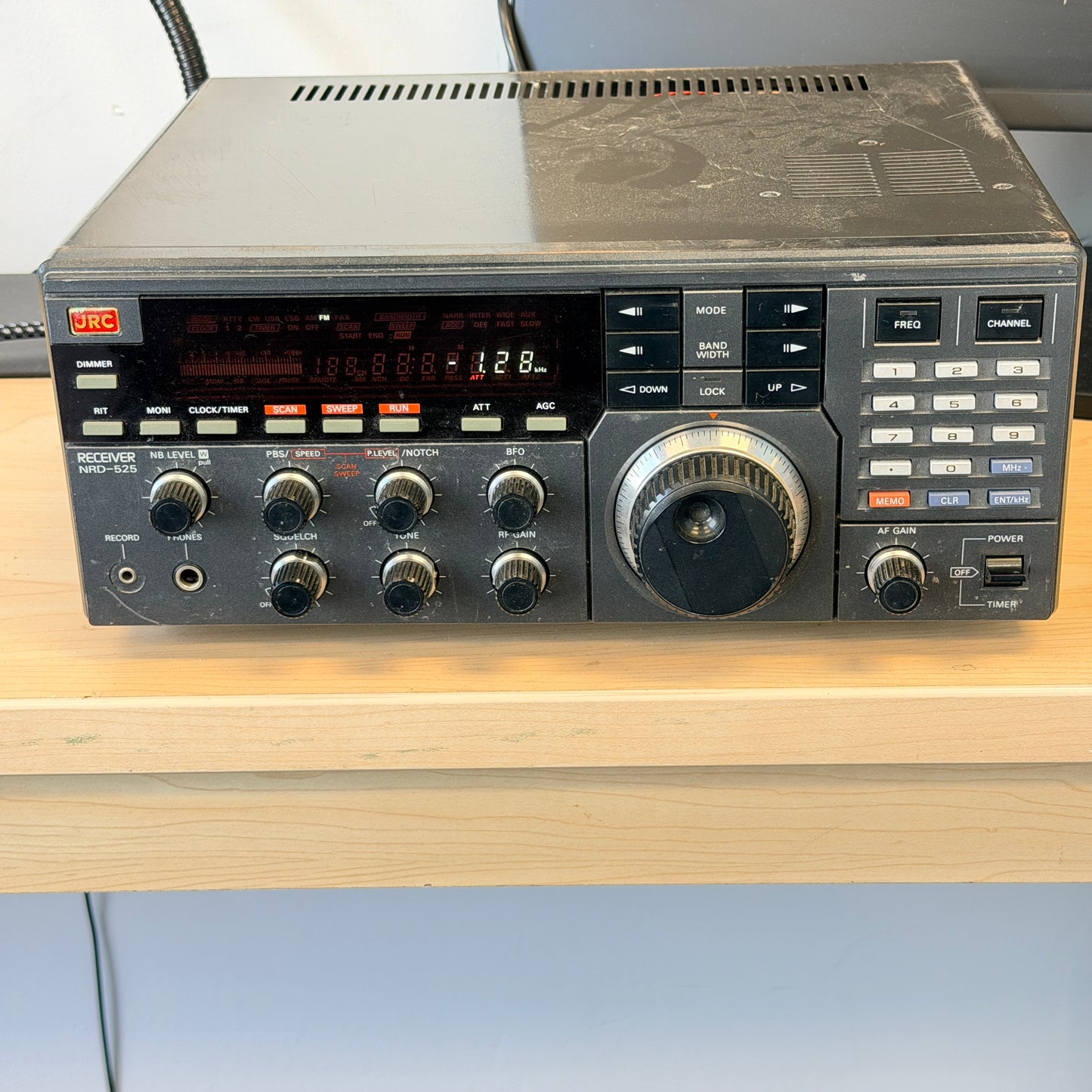 JRC NRD-525 Vintage General Coverage All-Mode Communications Receiver Used