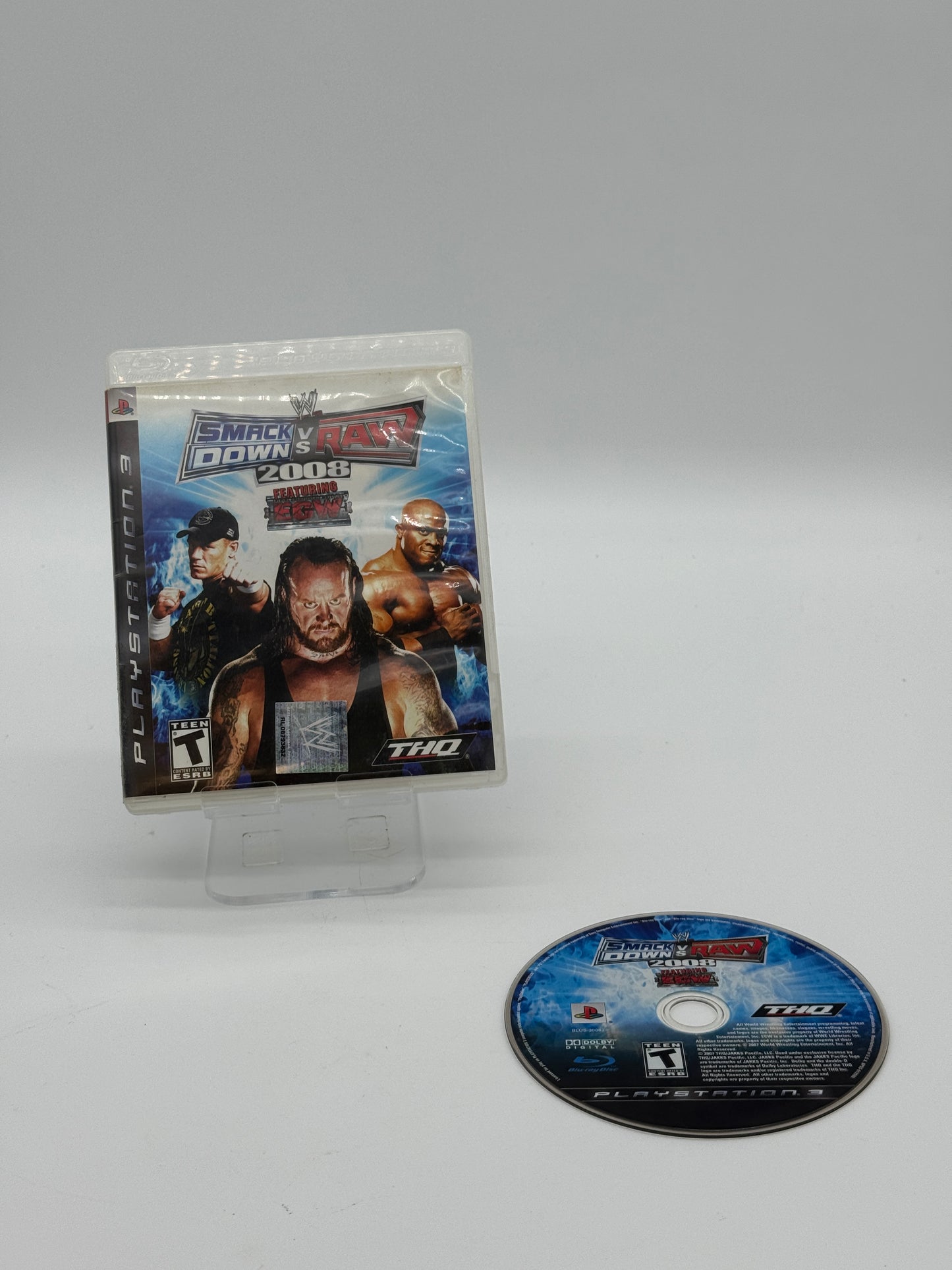 Playstation 3 WWE Smackdown vs. Raw 2008 - Used with Box - Great Condition